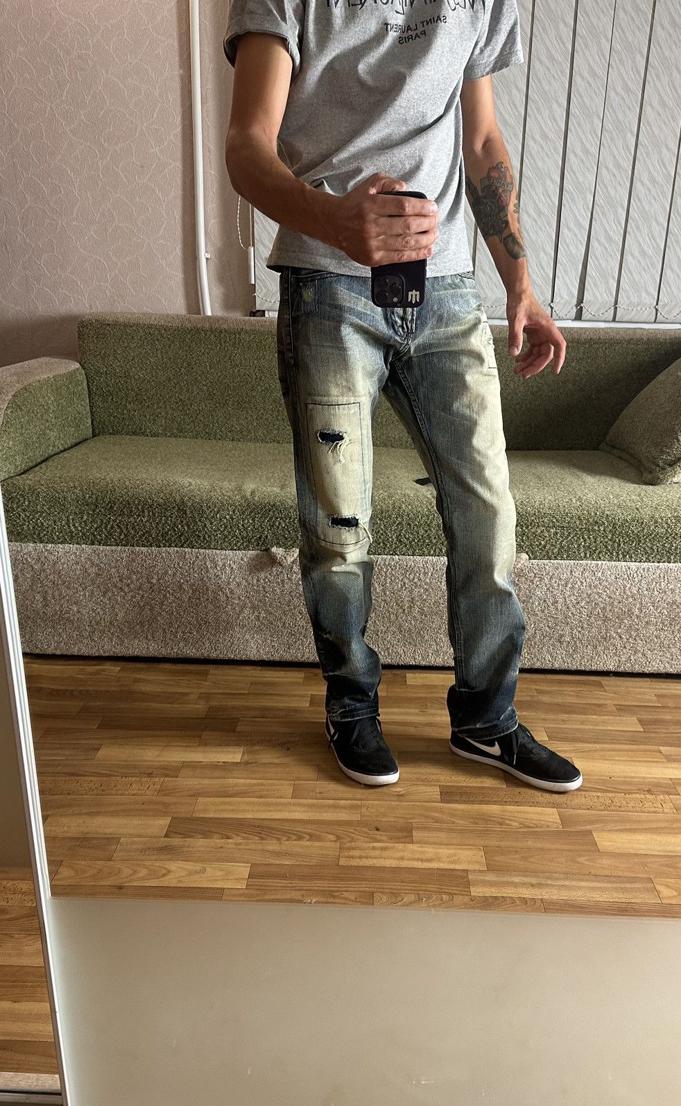 Armani Vintage ARMANI EXCHANGE Denim Jeans Rare Size US 32 / EU 48 - 13 Thumbnail