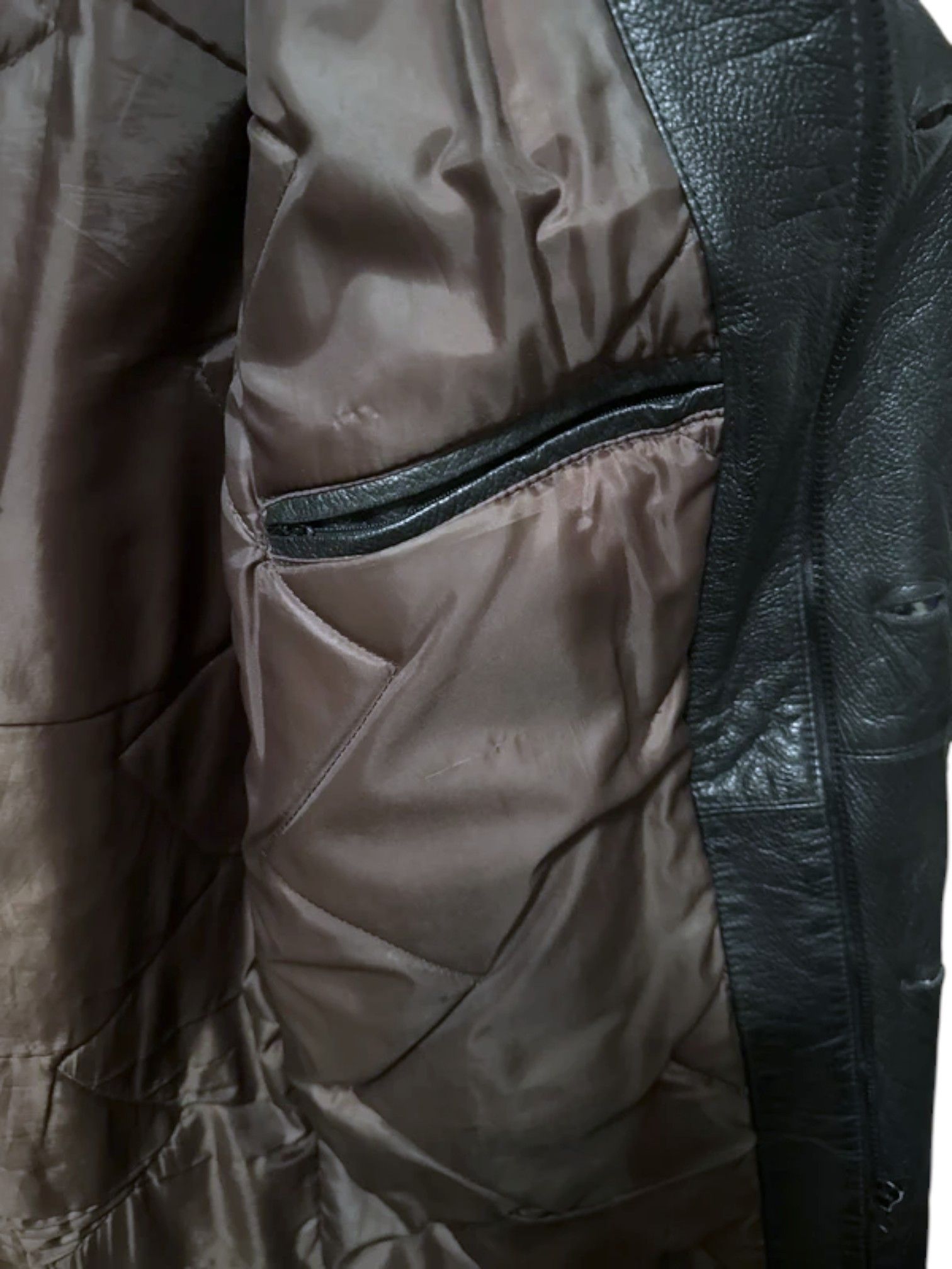 Boneville Massimo Osti Boneville Leather Field Jacket 1990s Size US L / EU 52-54 / 3 - 4 Thumbnail