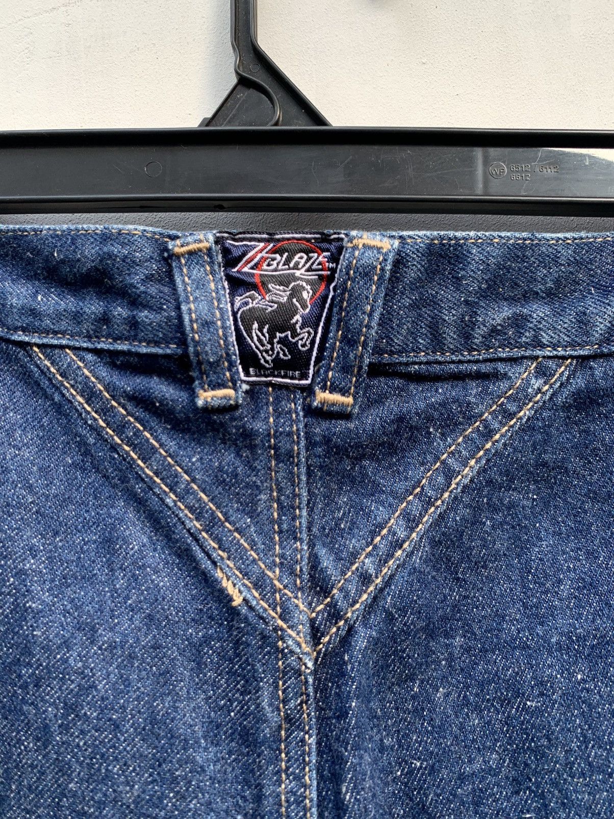 Blaze × Cowboy Equipment Vintage 80’s/90’s Blaze high rise cowboy style jeans pant Size 29" - 6 Thumbnail