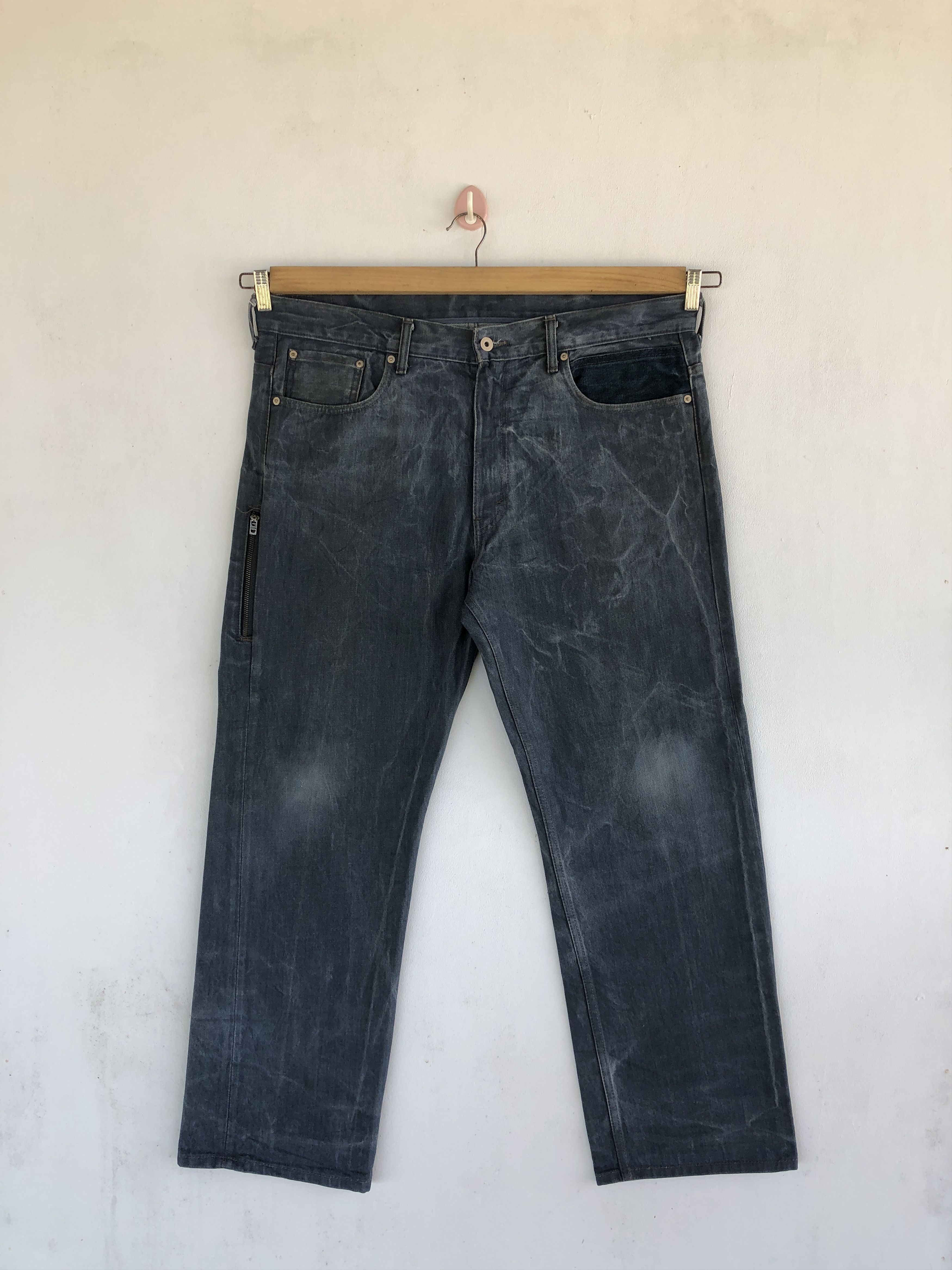 Levi's Vintage Levis Jeans Lightning Wrinkle Levis 569 Denim Pants Size US 40 / EU 56 - 1 Thumbnail