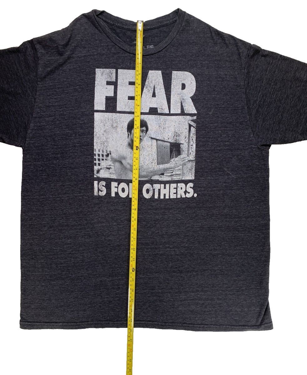 Other Bruce Lee Fear Is For Others Graphic T-Shirt Mens 2XL Cotton Size US XXL / EU 58 / 5 - 3 Thumbnail