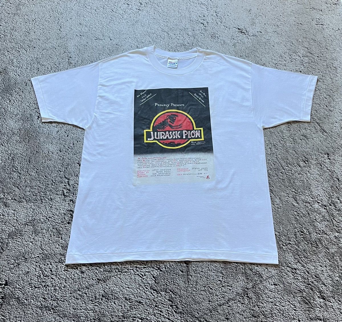 Hanes Hanes Beefy-T Jurassic Plön Graphic T-Shirt Size XXL Size US XXL / EU 58 / 5 - 1 Thumbnail