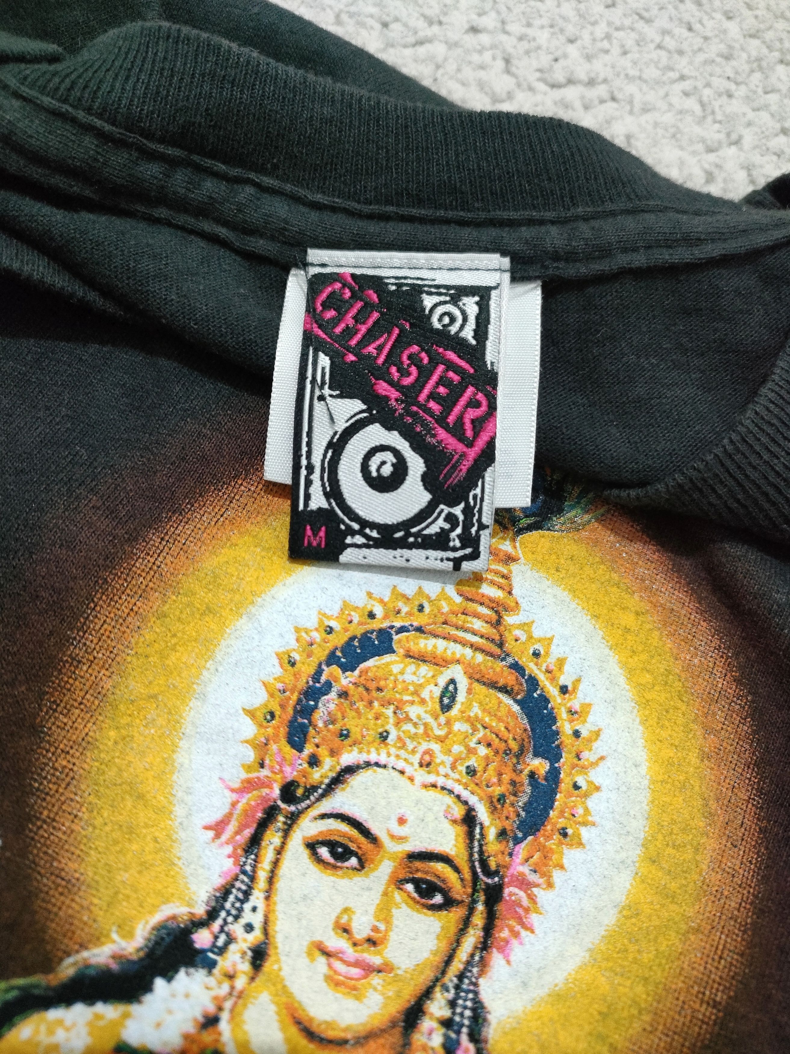 Band Tees × Vintage Early 00s SHELTER SARASVATI Vintage T-Shirt Hardcore Size US M / EU 48-50 / 2 - 3 Thumbnail