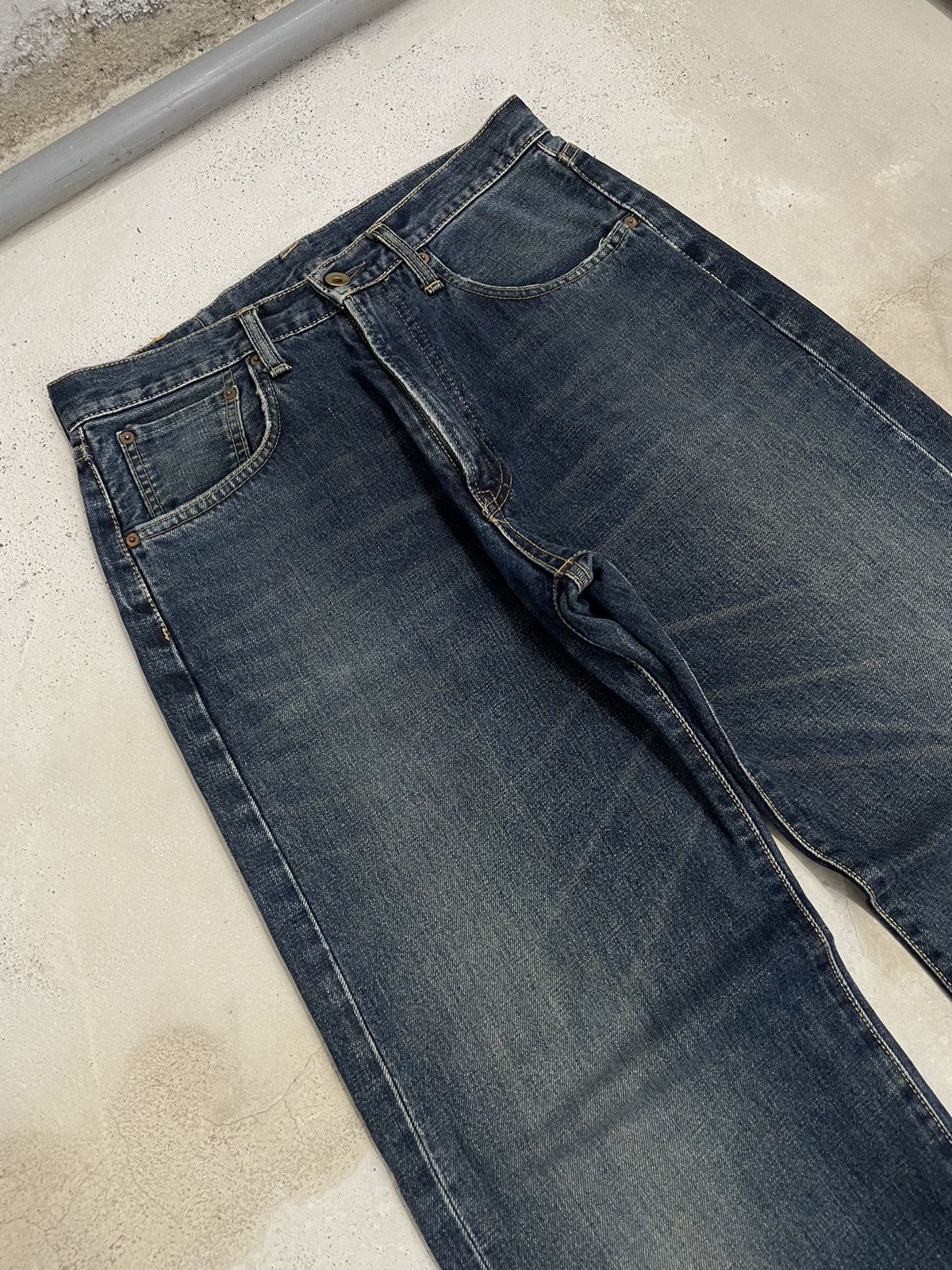 Edwin Edwin 505 Vintage Selvedge Indigo Loose Denim Pants Size US 30 / EU 46 - 4 Thumbnail