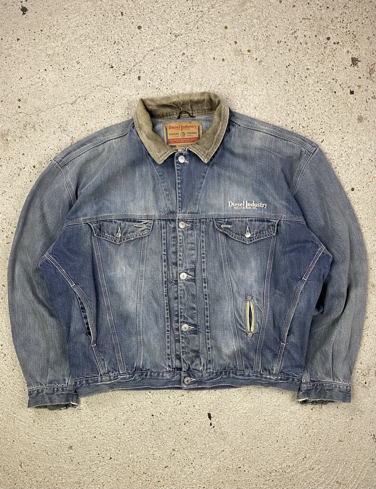 Diesel Diesel denim jacket vintage trashed made in italy archive Size US XXL / EU 58 / 5 - 1 Thumbnail