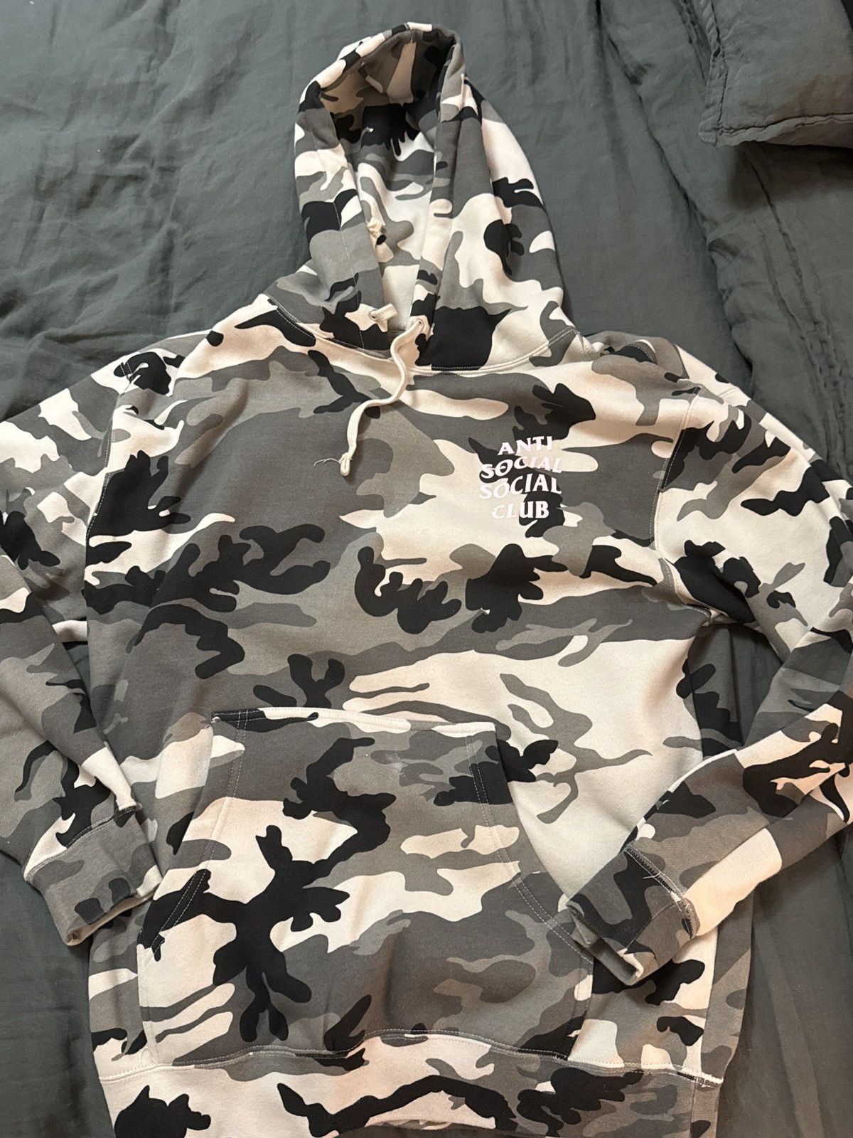 Anti Social Social Club Slighty used camo ASSC hoodie Size US M / EU 48-50 / 2 - 1 Thumbnail