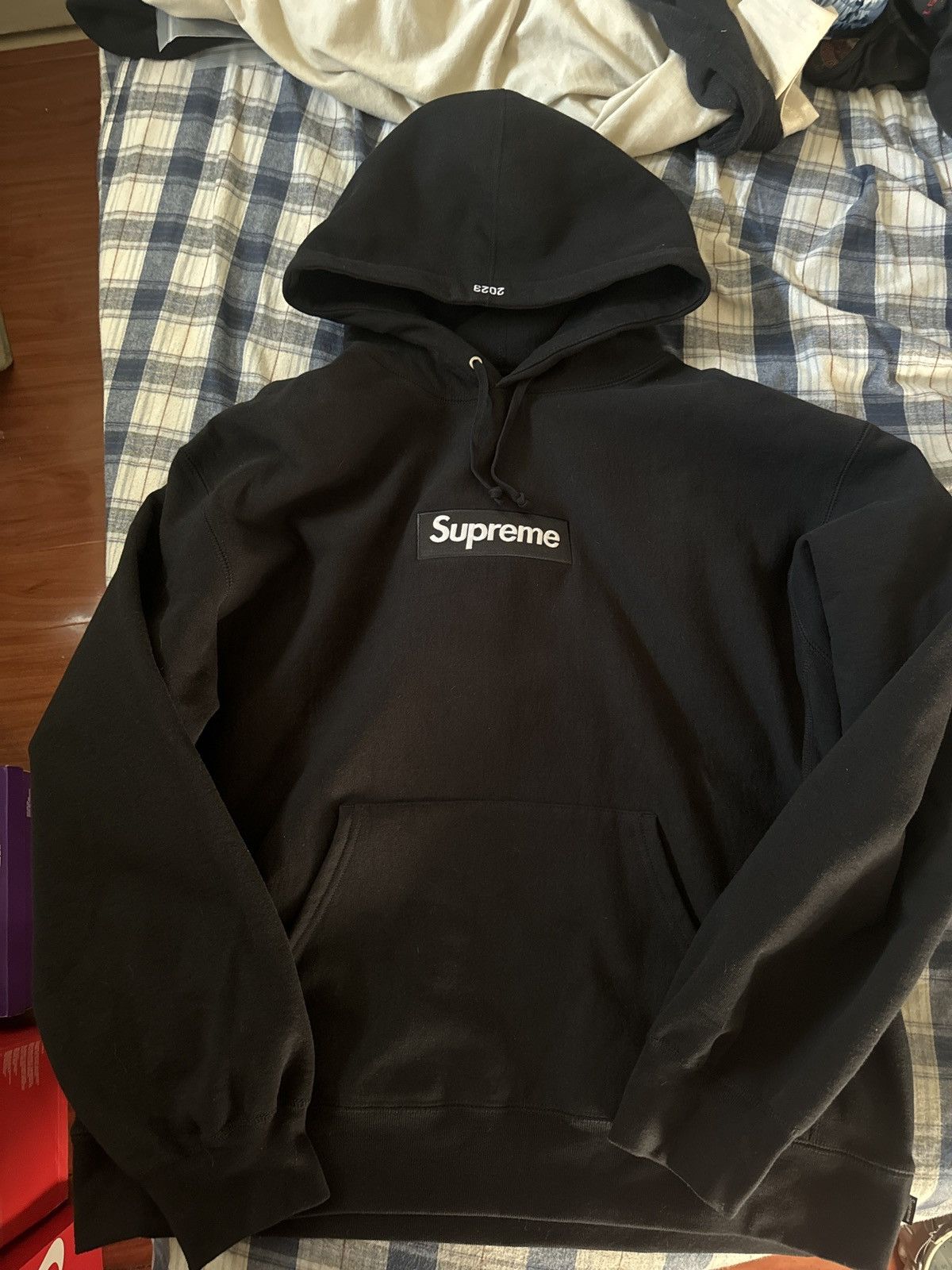 Supreme Supreme X Jordan Hooded Pullover Black FW15 | Grailed