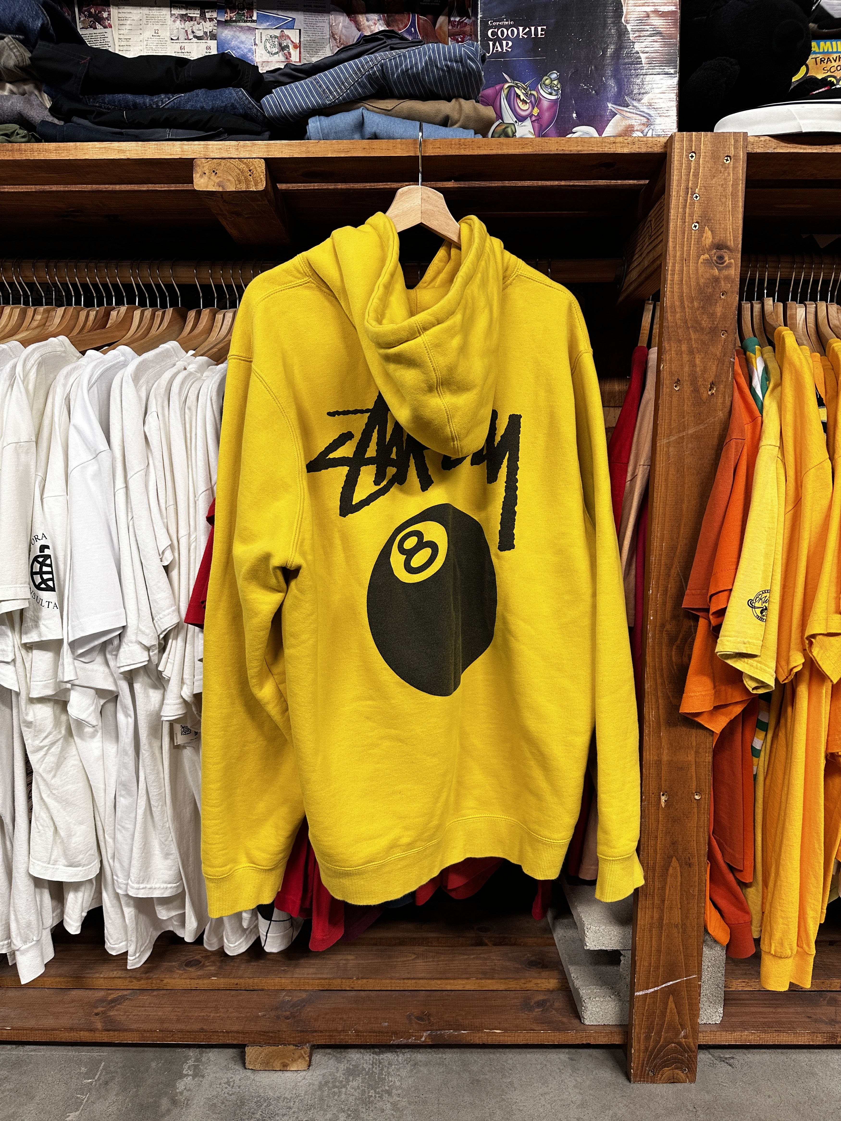 Stussy Stussy 8 Ball Hoodie Size US XL / EU 56 / 4 - 2 Thumbnail