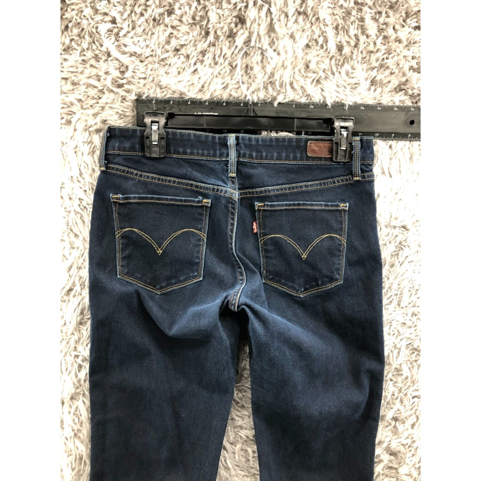 Levi's Levi's Jeans 28 Womens Skinny Denim Dark Blue 5-Pocket Levi’s Demi Curve Regular Size 28" / US 6 / IT 42 - 7 Thumbnail