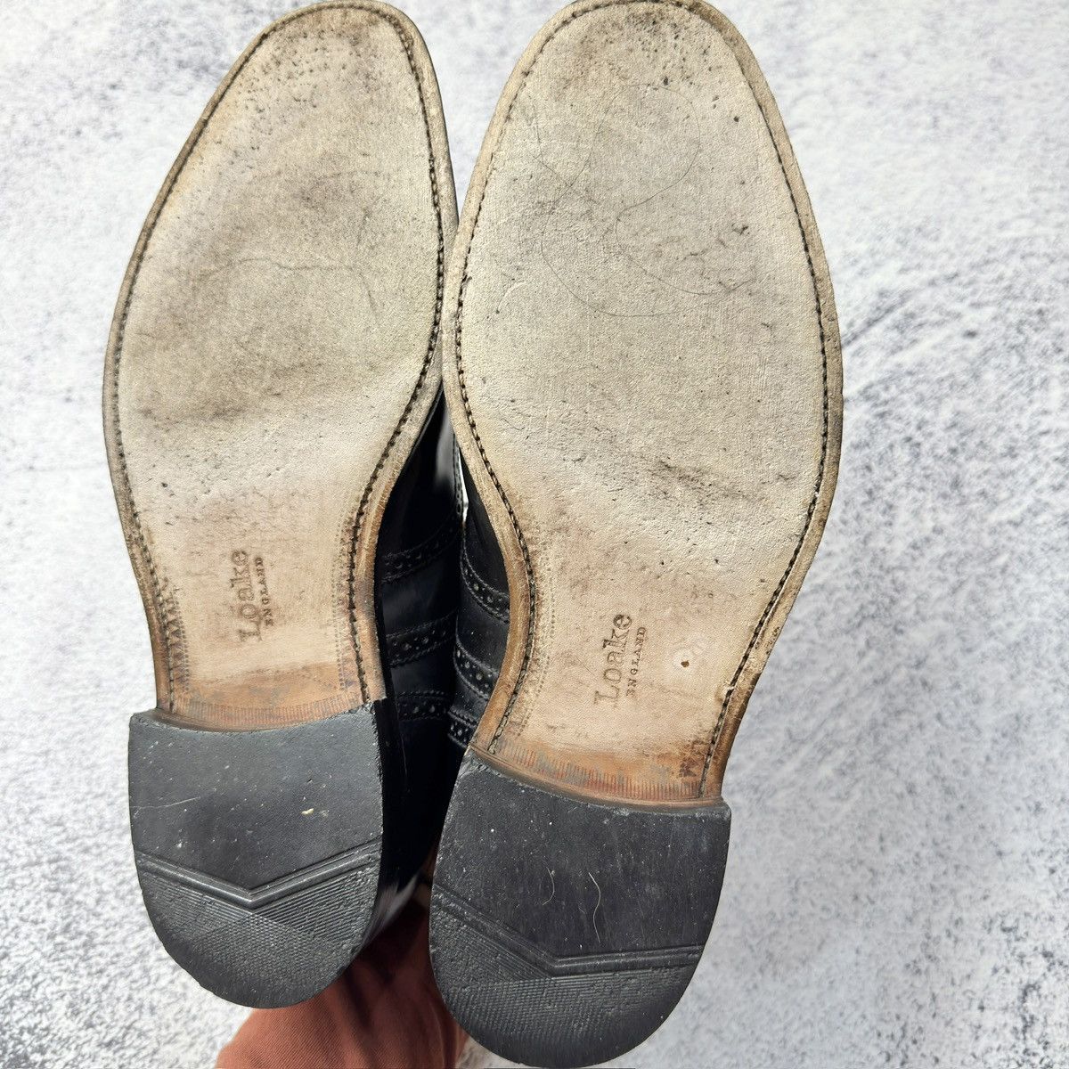 Handmade × Loake Loake 202 B Mens Oxfords Brogues US11.5 UK10.5 EU44.5 29.5cm Size US 11.5 / EU 44-45 - 13 Thumbnail