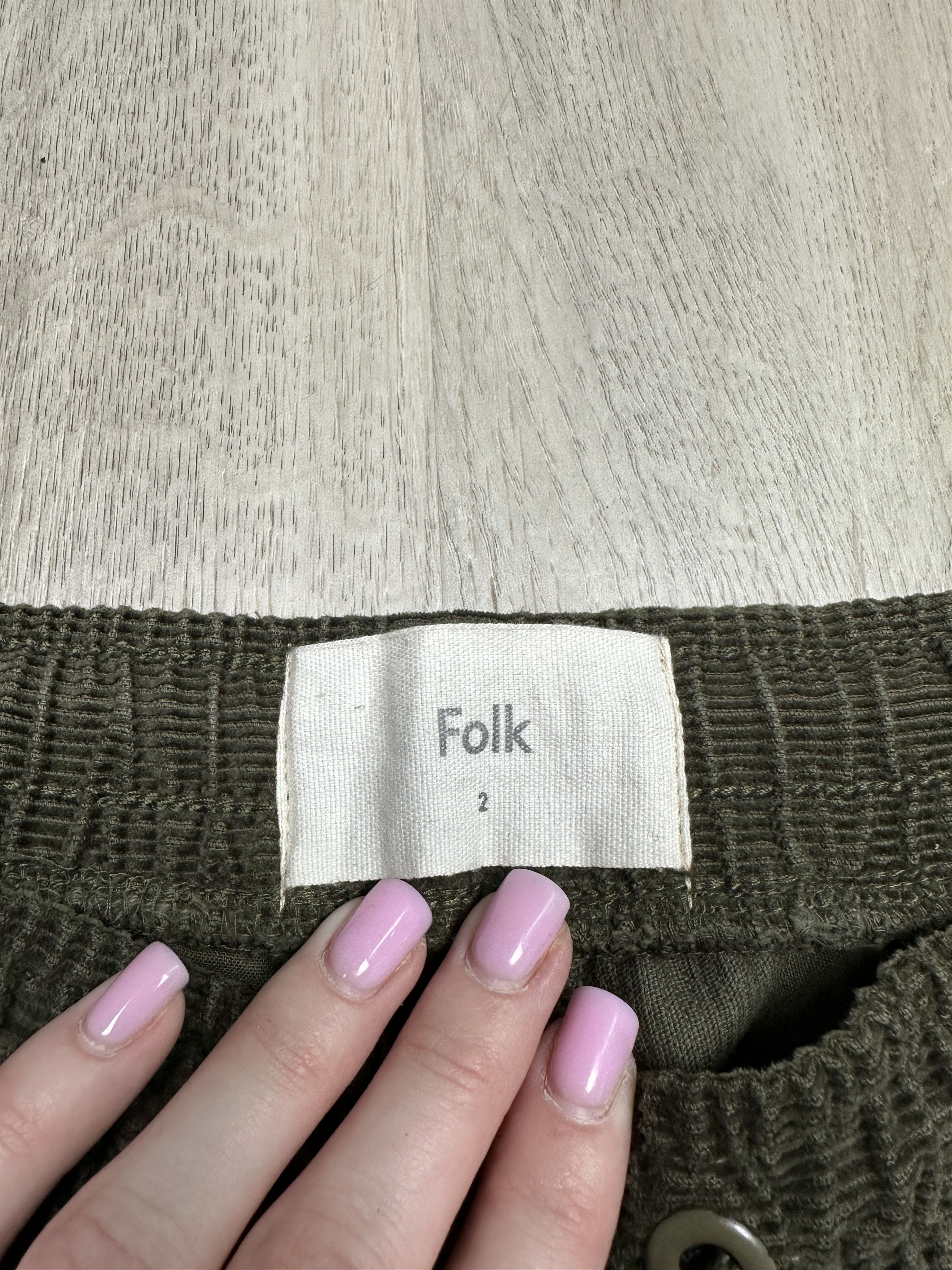Folk Folk Vintage Mens Corduroy Pants Size US 32 / EU 48 - 4 Thumbnail
