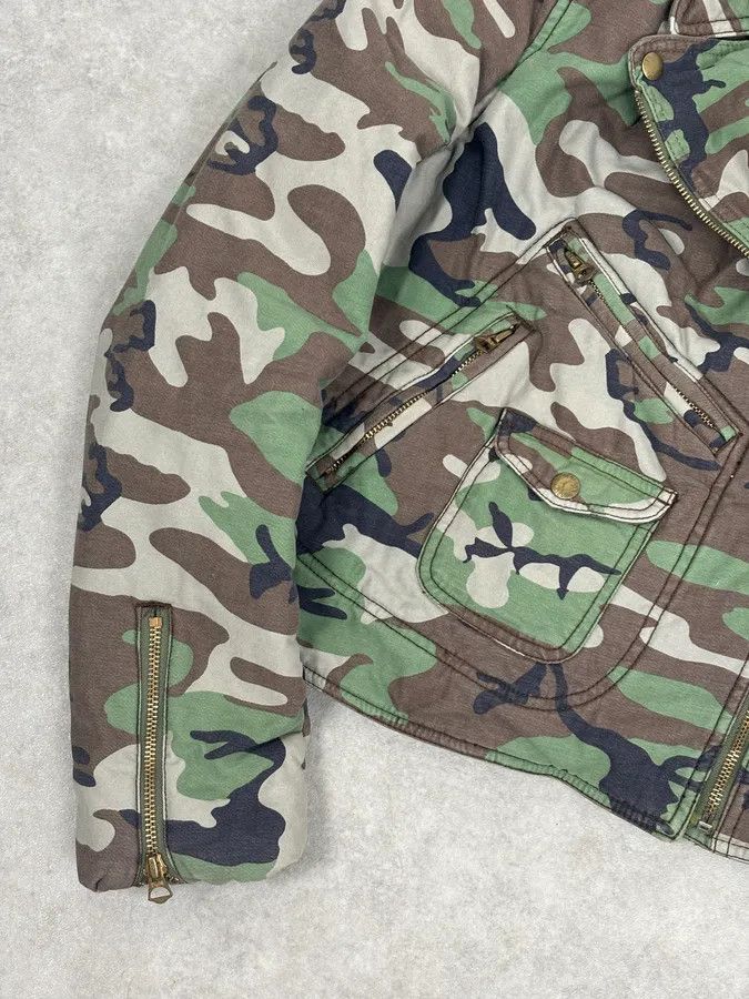 Polo Ralph Lauren Ralph Lauren Military Camo Perfecto Biker Jacket Size M / US 6-8 / IT 42-44 - 8 Thumbnail