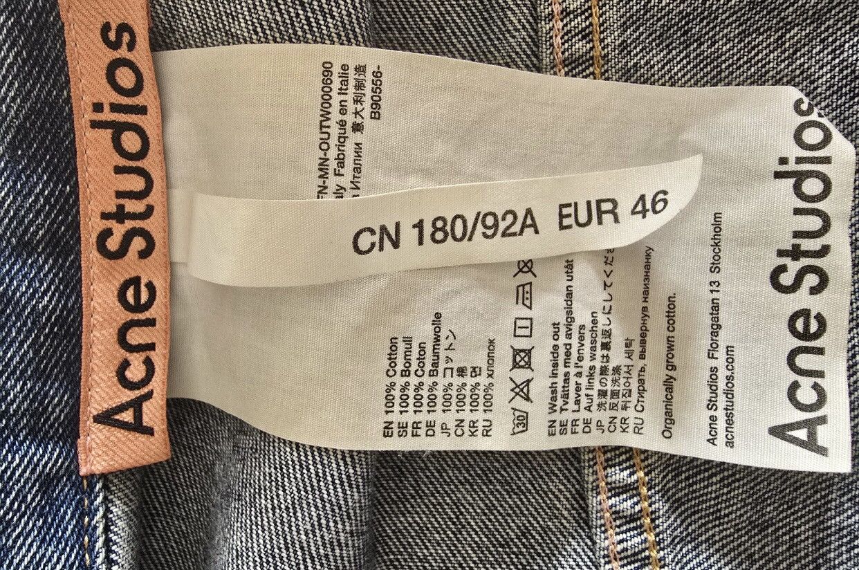 Acne Studios Acne studios Denim jacket 2412-Nextarrow Size US L / EU 52-54 / 3 - 7 Thumbnail
