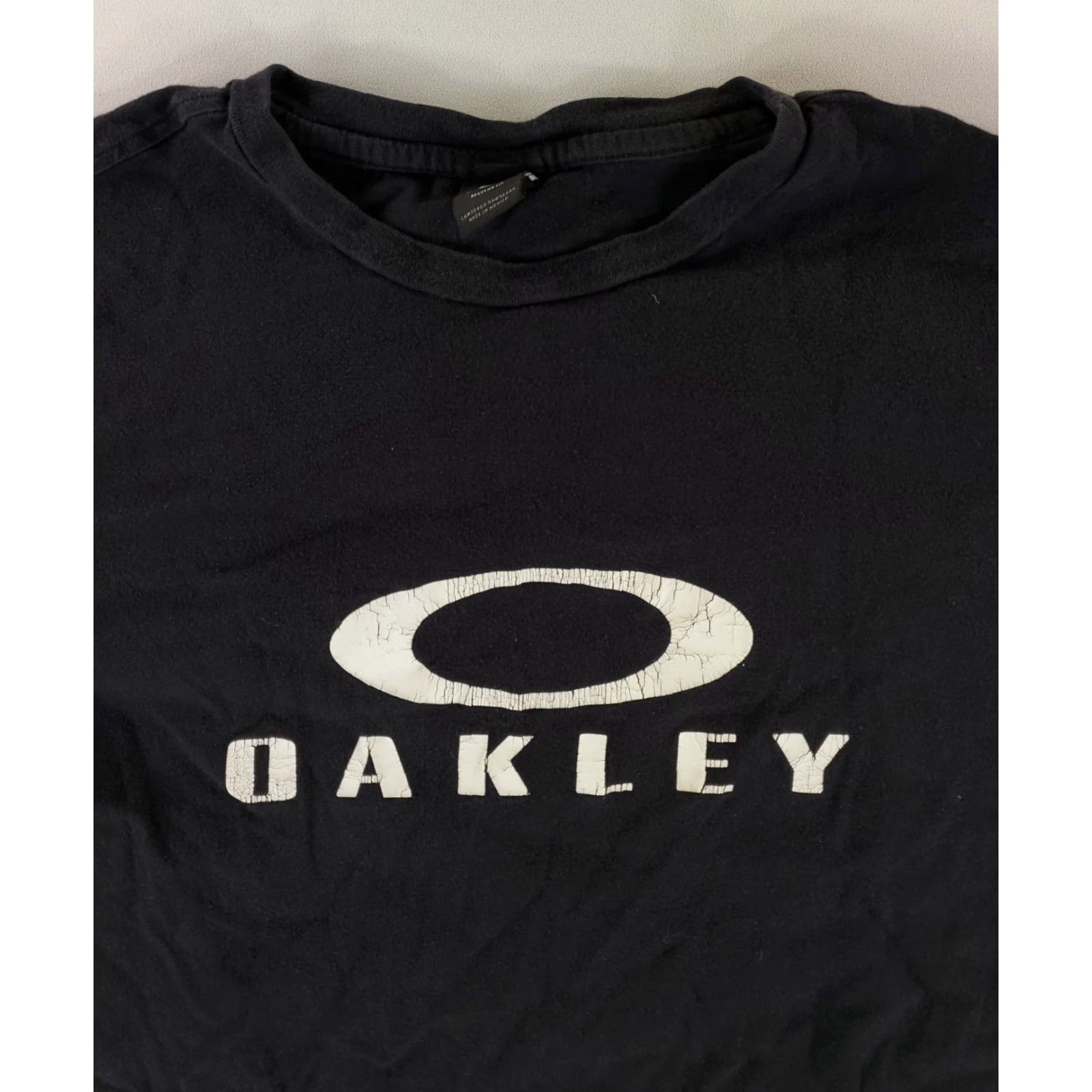 Oakley Oakley Spellout Big O T Shirt Black Short Sleeve Mens L Size US L / EU 52-54 / 3 - 2 Thumbnail