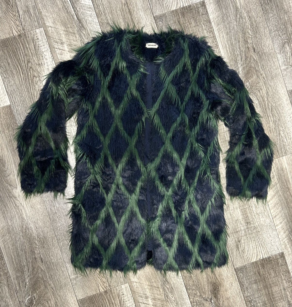 Vintage × Zadig & Voltaire Zadig & Voltaire "Louisy" faux fur jacket Size S / US 4 / IT 40 - 1 Thumbnail