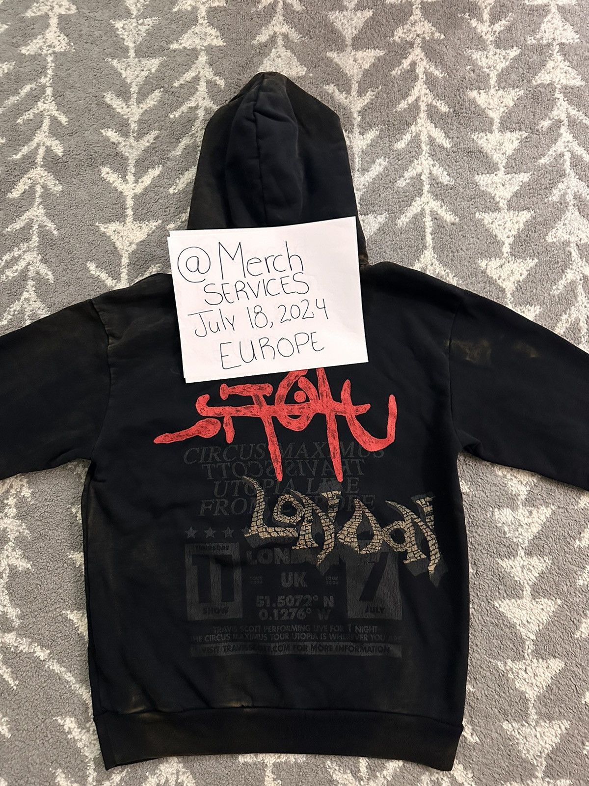 Travis Scott EUROPE TRAVIS SCOTT MERCH Size US M / EU 48-50 / 2 - 5 Thumbnail