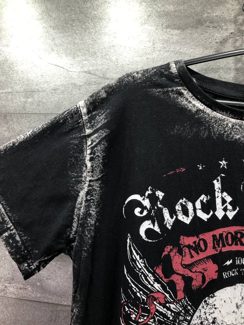Vintage Rock Rebel black band Tees vintage Size US L / EU 52-54 / 3 - 3 Thumbnail