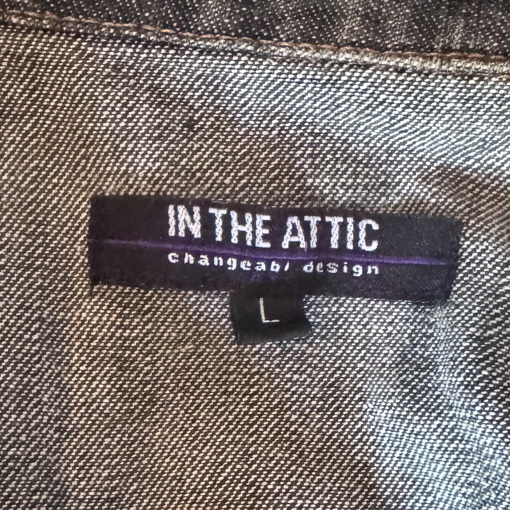 In The Attic In The Attic Apocalypse Style Mud Wash Denim Jacket Size US L / EU 52-54 / 3 - 5 Thumbnail