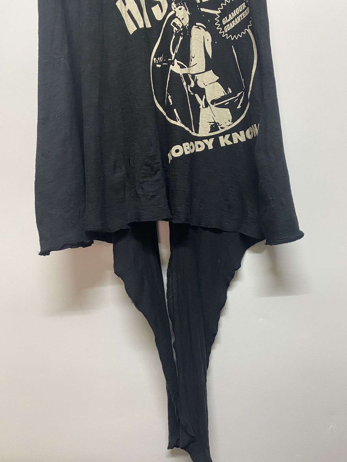 Hysteric Glamour × Japanese Brand Hysteric Glamour Tank Top Black One Sz Girl Star Nobody Know Size ONE SIZE - 5 Thumbnail