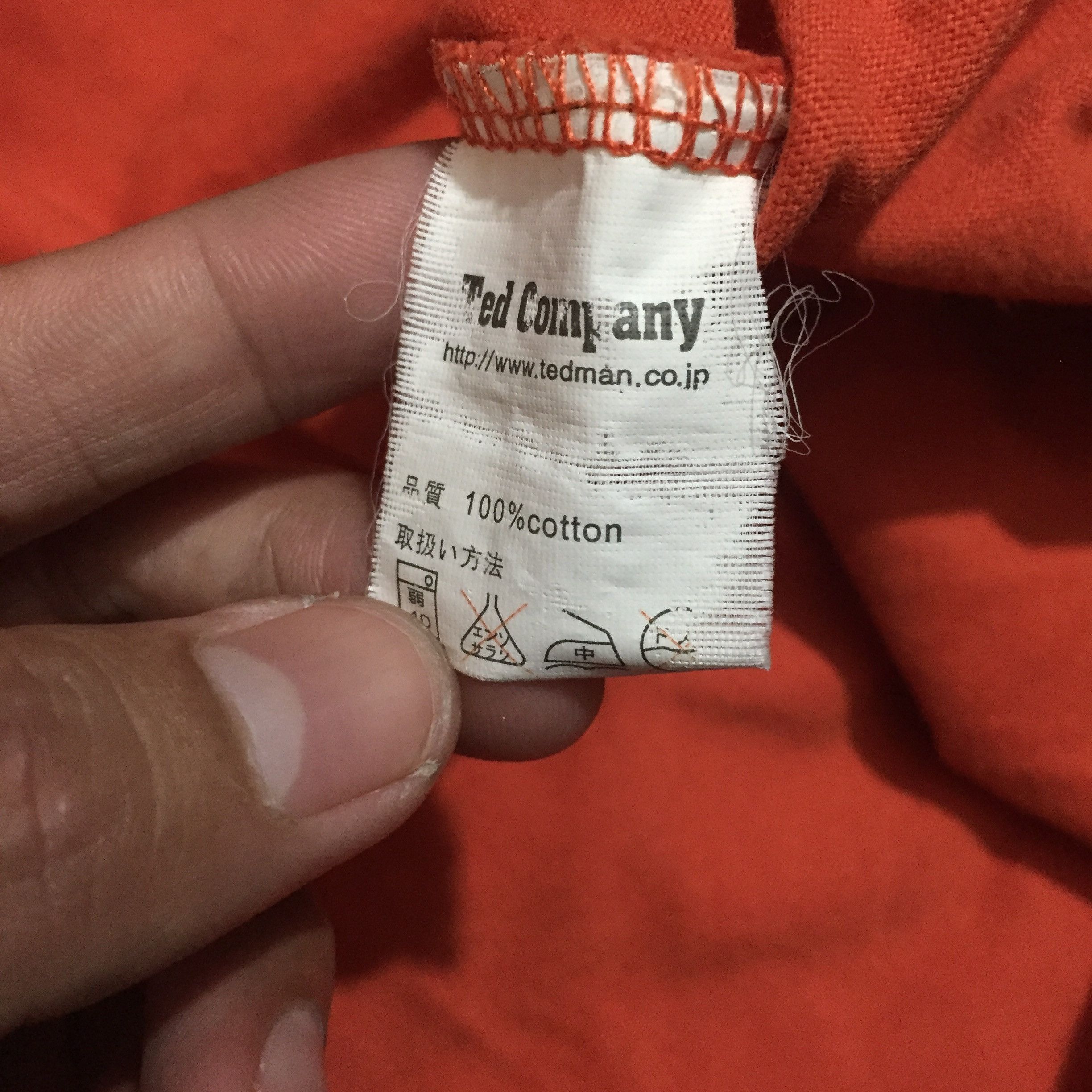 Tedman Ted Company Ted Man The Devil's Spirit Tees Size US M / EU 48-50 / 2 - 8 Thumbnail