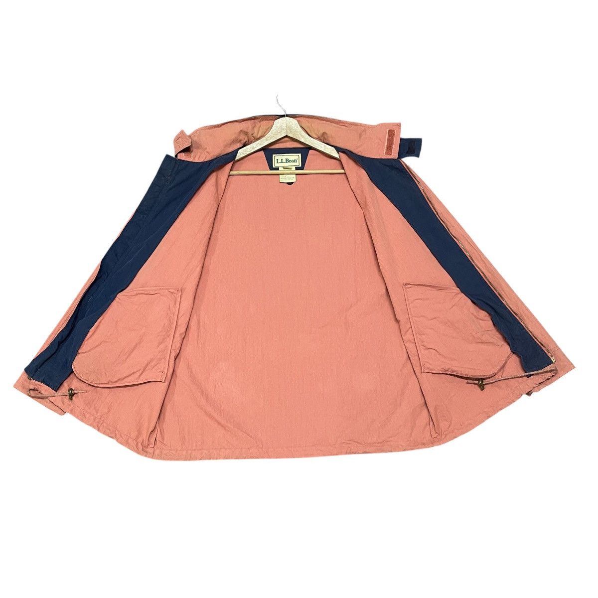 L.L. Bean Vintage 80s L.L. Bean Pink Mountain Parka Windbreaker Jacket Size US L / EU 52-54 / 3 - 13 Thumbnail