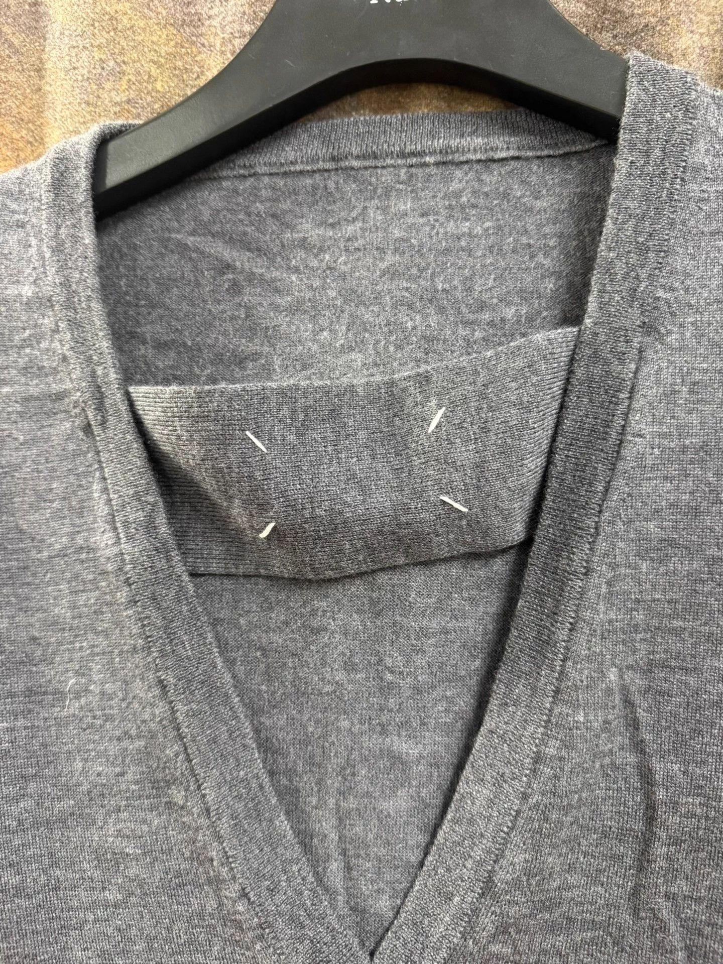 Maison Margiela Maison Margiela 4-Stitch Wool Knit Dress L - Unique Tag Size L / US 10 / IT 46 - 3 Thumbnail