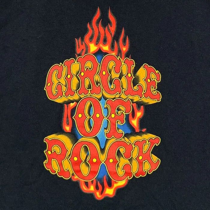 Vintage BZ LIVE GYM 2005 Circle Of Rock Tour Tee Shirt Top Band Size US S / EU 44-46 / 1 - 3 Thumbnail