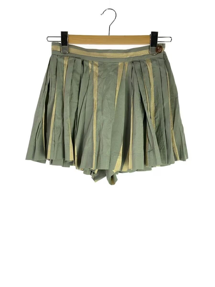 Vivienne Westwood Striped Pleated Mini Skirt Size 26" / US 2 / IT 38 - 1 Thumbnail