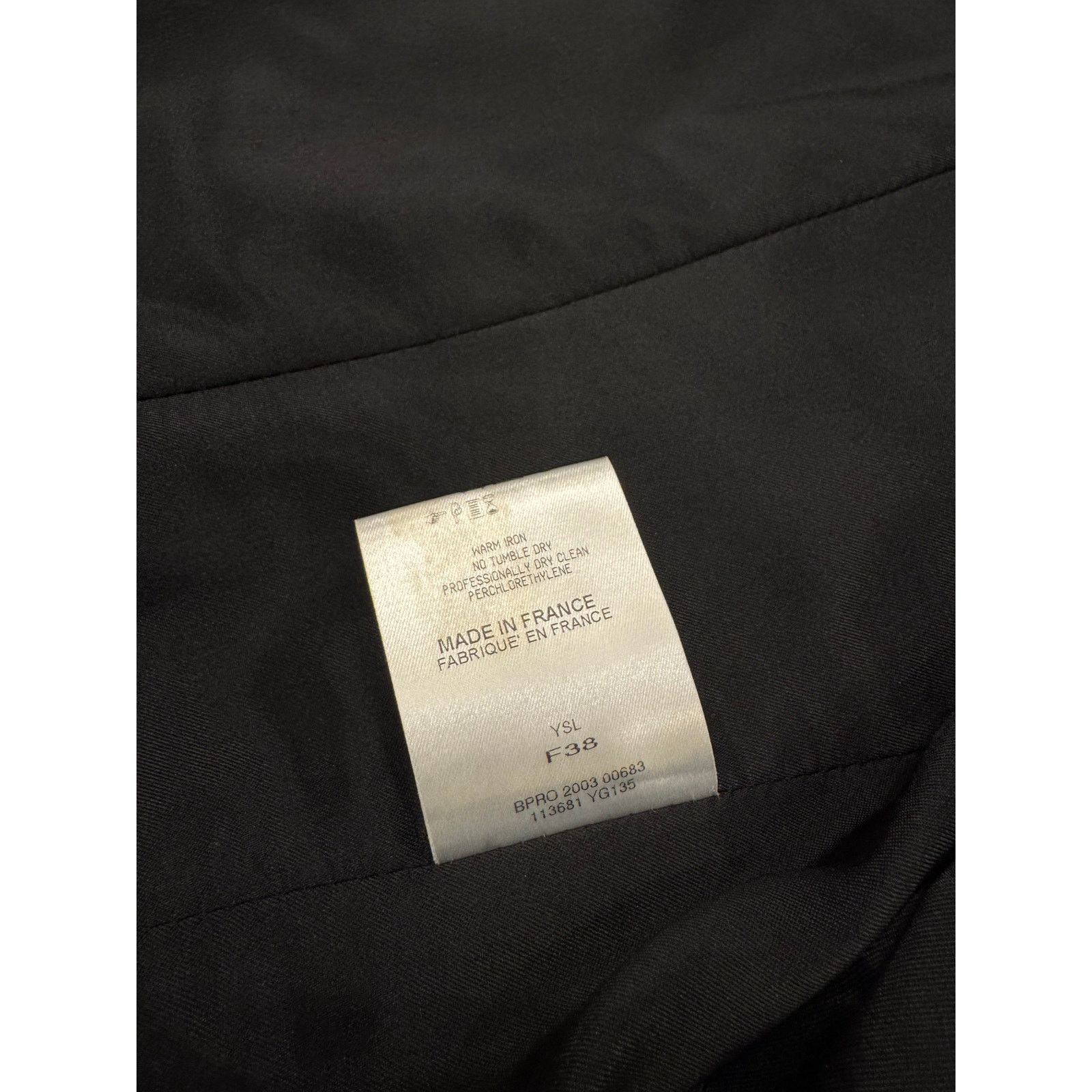 Yves Saint Laurent 2003 Yves Saint Laurent Rive Gauche by Tom Ford jacket Size M / US 6-8 / IT 42-44 - 7 Thumbnail