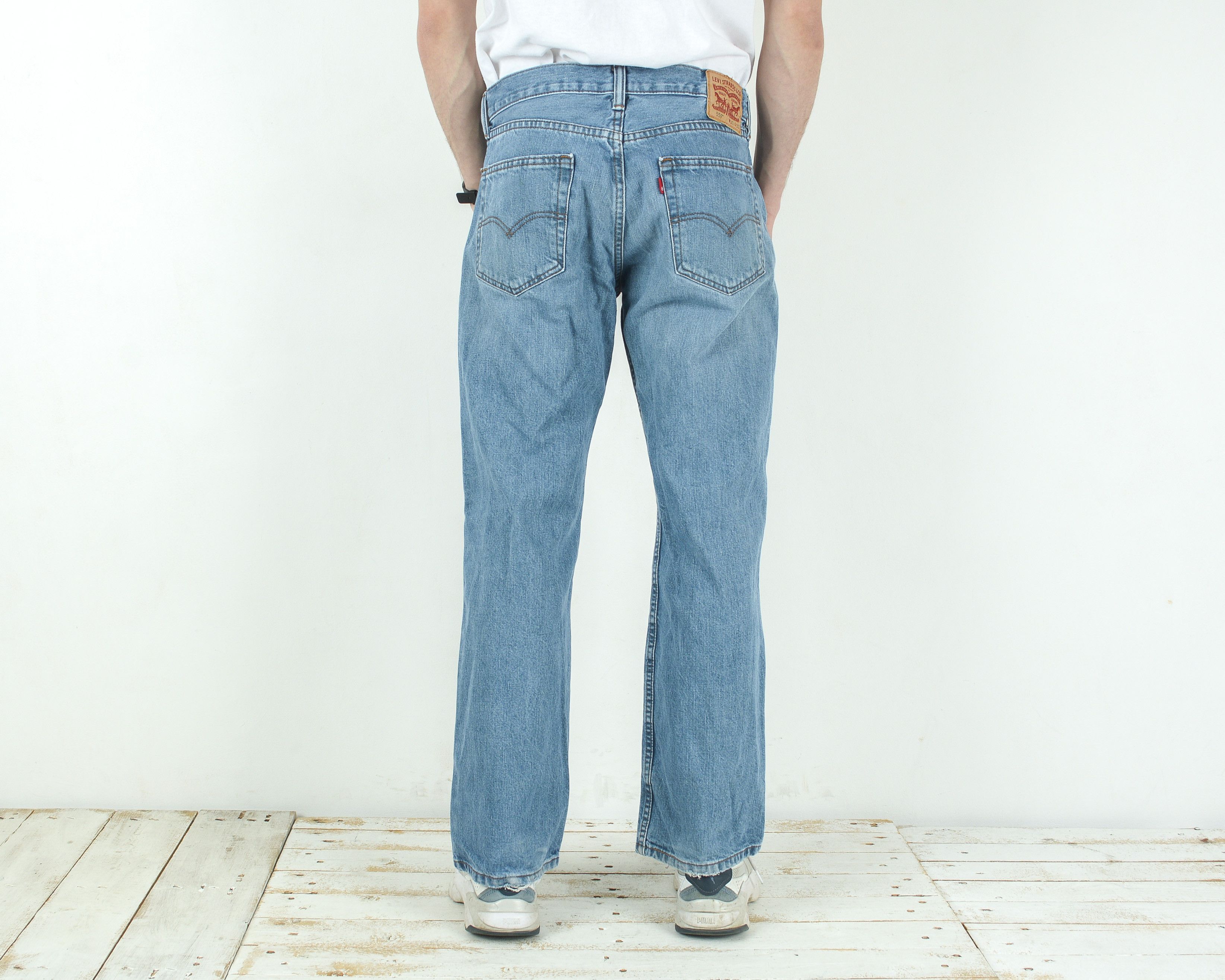 Levi's 559 W33 L30 Relaxed Straight Jeans Trousers Pants Everyday Size US 33 - 4 Thumbnail