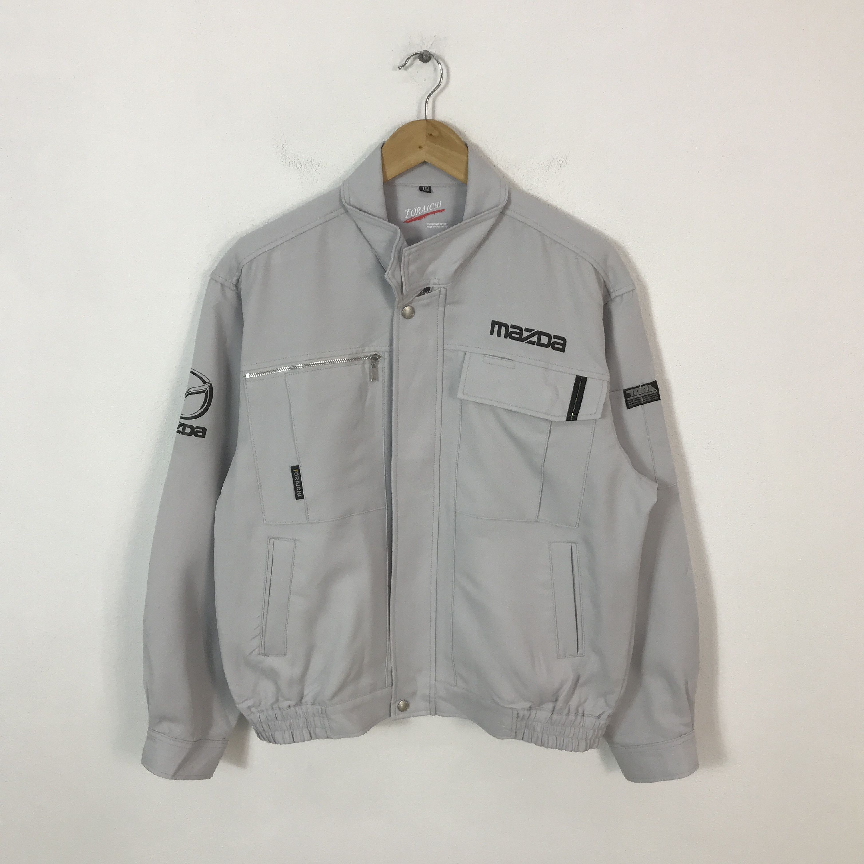 Japanese Brand mazda racing Japan workwear custom jacket K62B11 Size US L / EU 52-54 / 3 - 2 Thumbnail