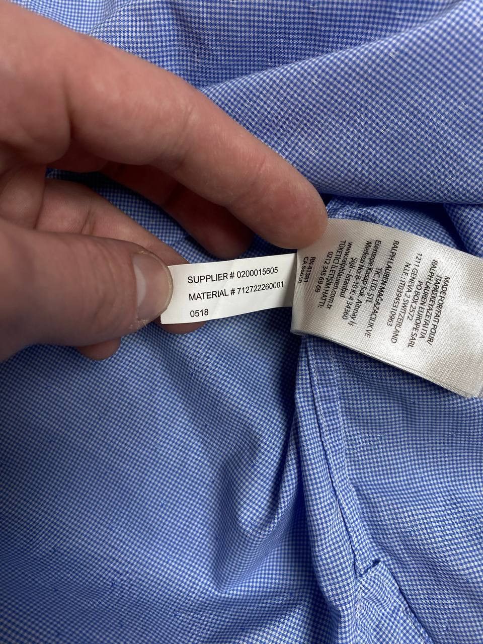 Polo Ralph Lauren × Vintage Polo Ralph Lauren Shirt Button Up Long Sleeve Size XXS / US 00 / IT 34 - 7 Thumbnail
