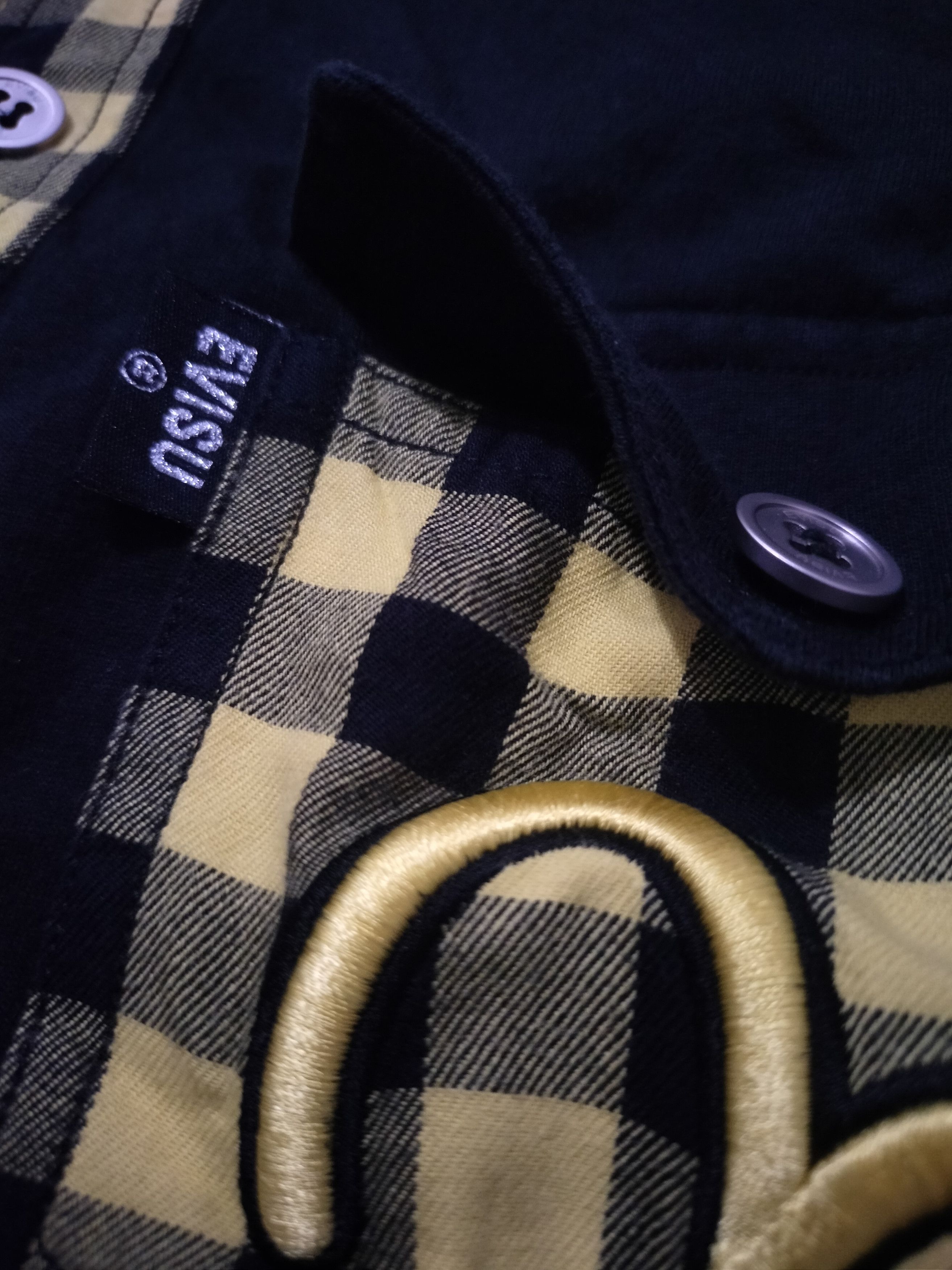 Evisu Evisu Checkered Embroidered logo Button up shirts Size US L / EU 52-54 / 3 - 3 Thumbnail