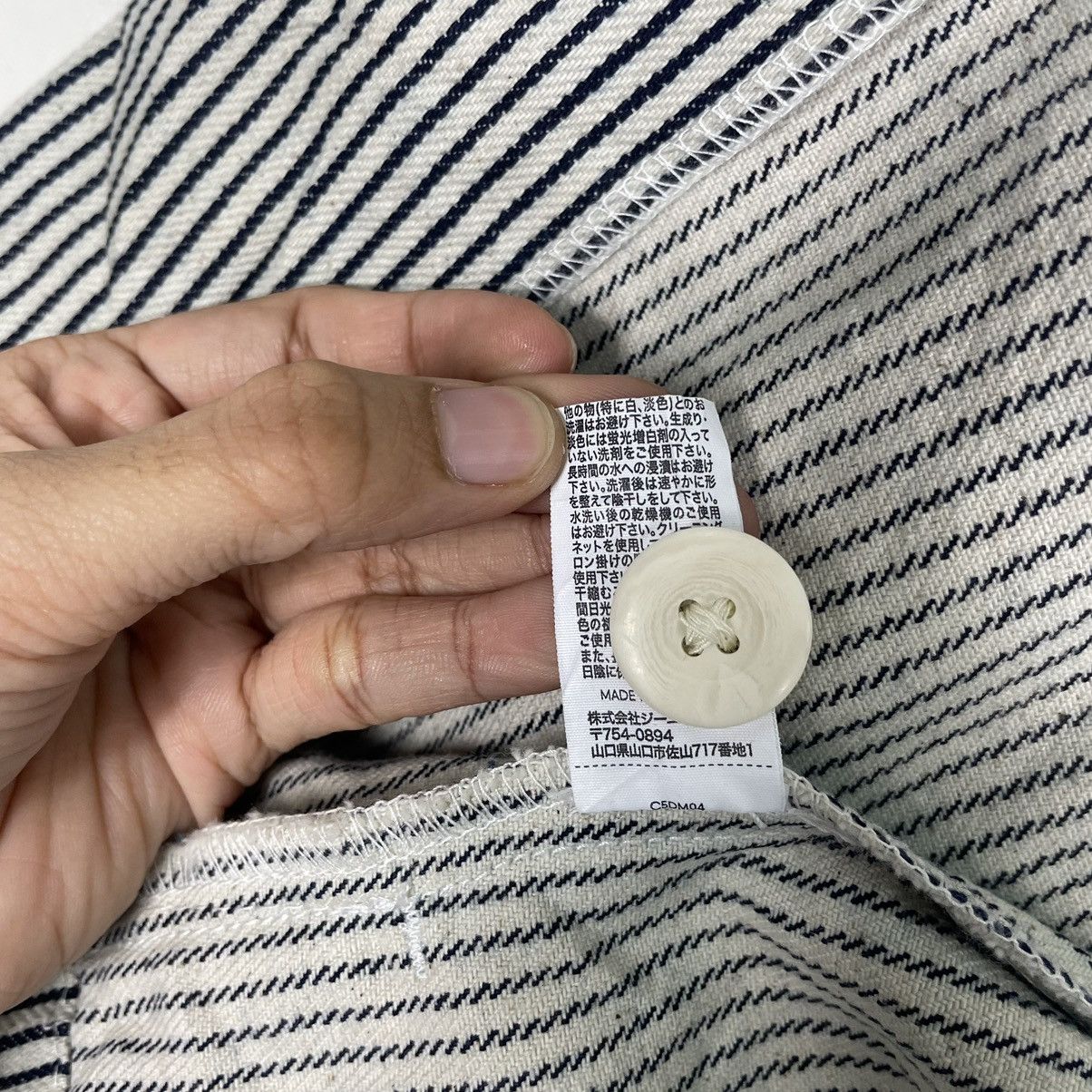 Japanese Brand × Studio Seven 💥STUDIO SEVEN HONEST DELI HICKORY BUTTON JACKET Size US XL / EU 56 / 4 - 18 Thumbnail