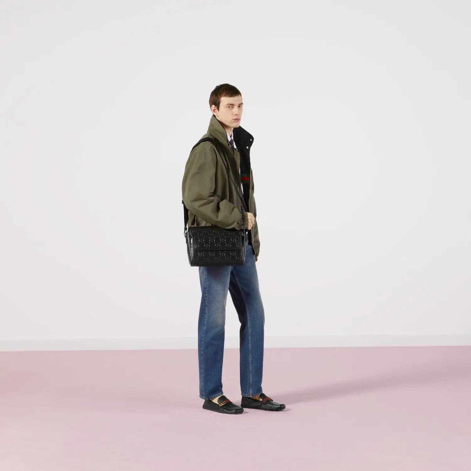 Gucci o1mt1gz0725 Regular Fit Washed Jeans in Blue Size US 30 / EU 46 - 4 Thumbnail