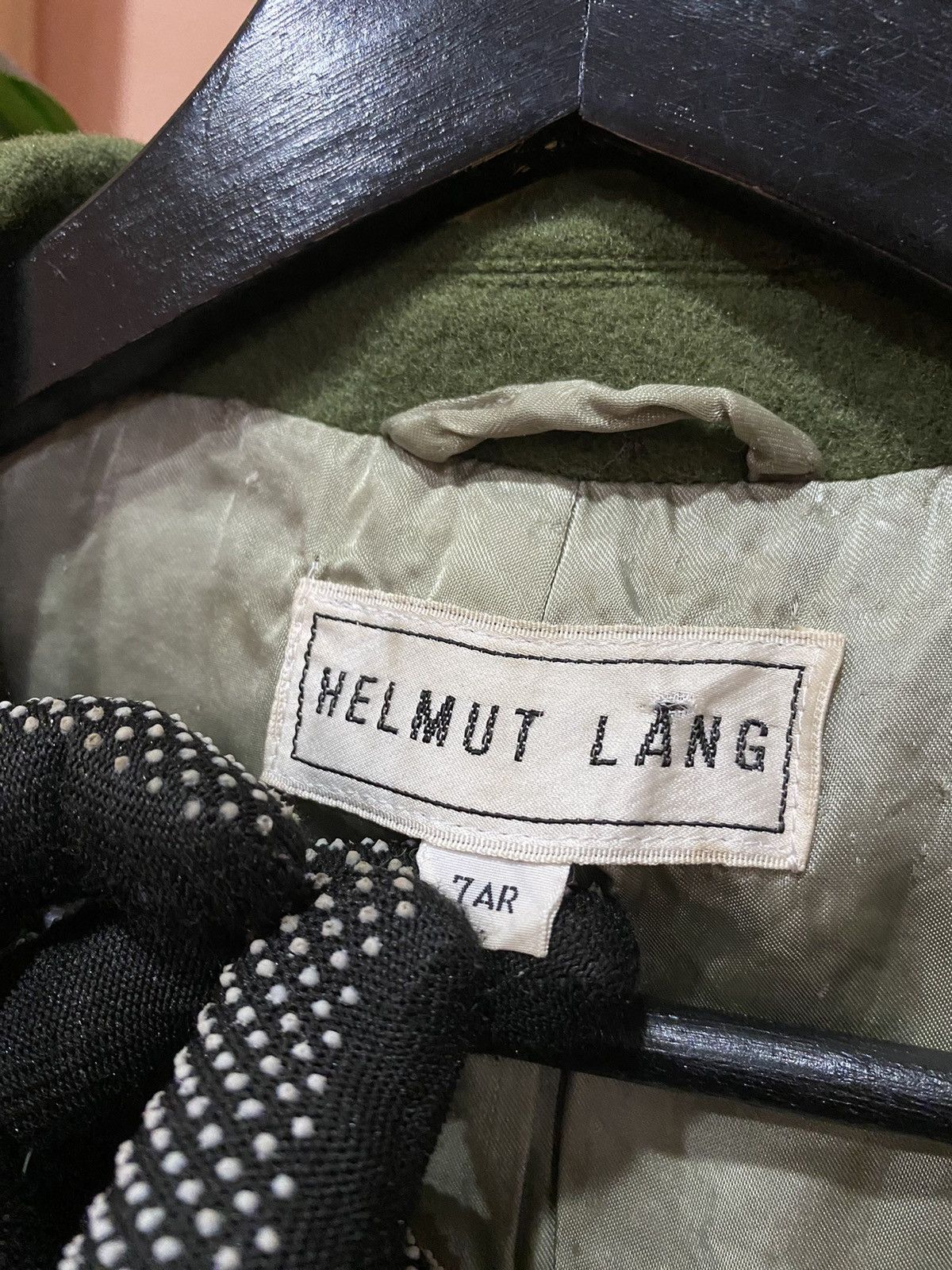 Helmut Lang Vintage Helmut Lang Green Blazer Rare 1990s Designer Jacket Size US M / EU 48-50 / 2 - 4 Thumbnail