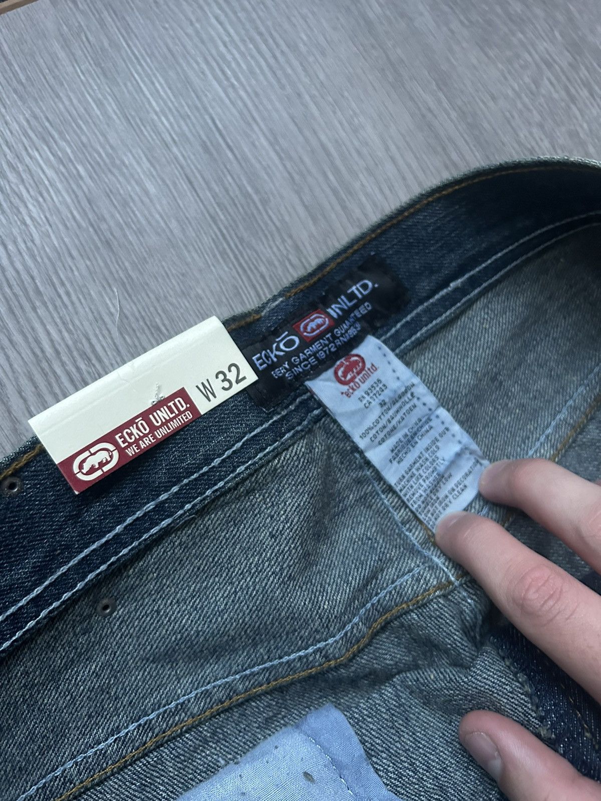 Ecko Unltd. × Vintage Pants Ecko Untdl 🔘 Vintage 🔘 NEW✅🔘 Streetwear 🔘 Size US 32 / EU 48 - 3 Thumbnail