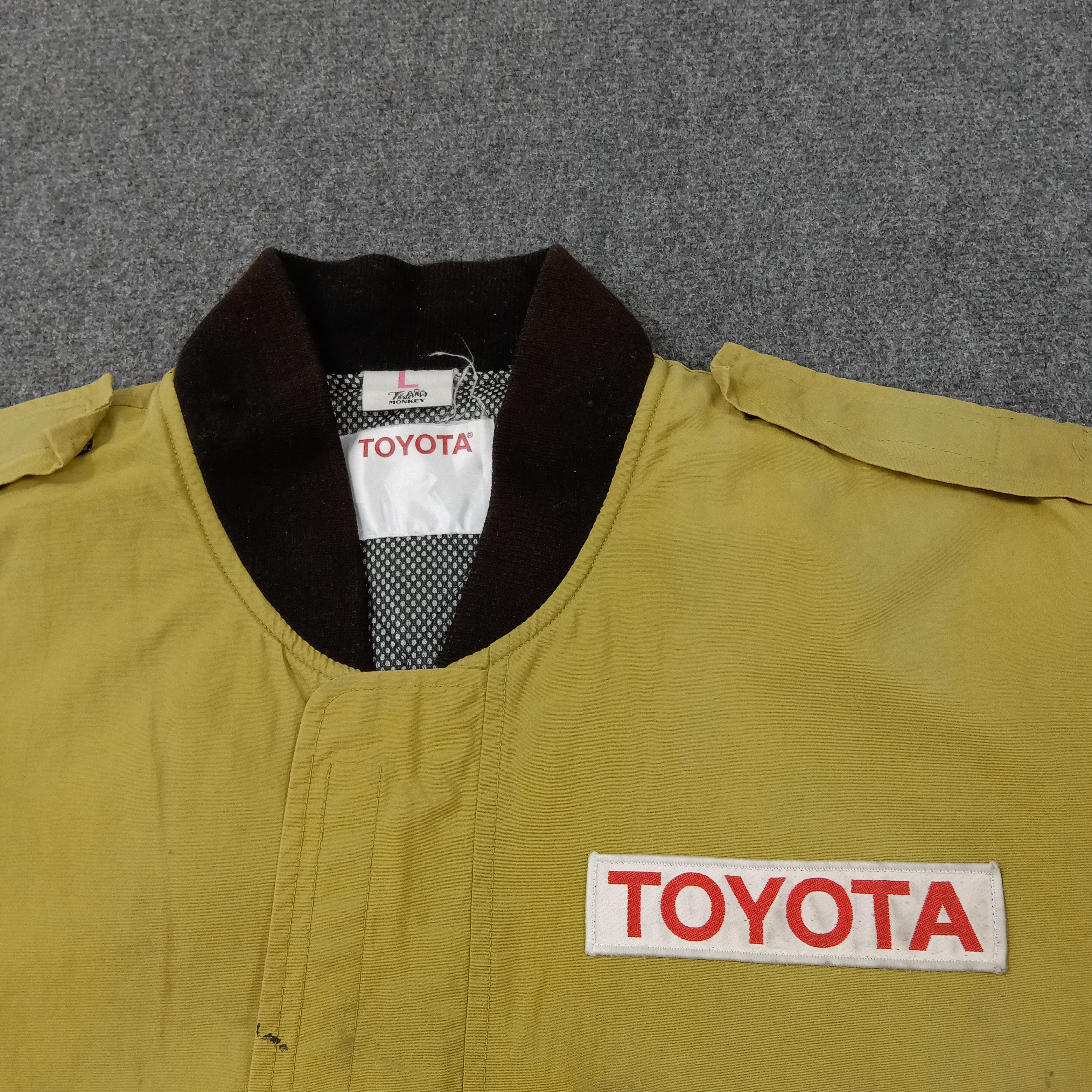Japanese Brand × Vintage TRD Toyota Japanese Racing Team Bomber Jacket Size US XL / EU 56 / 4 - 5 Thumbnail