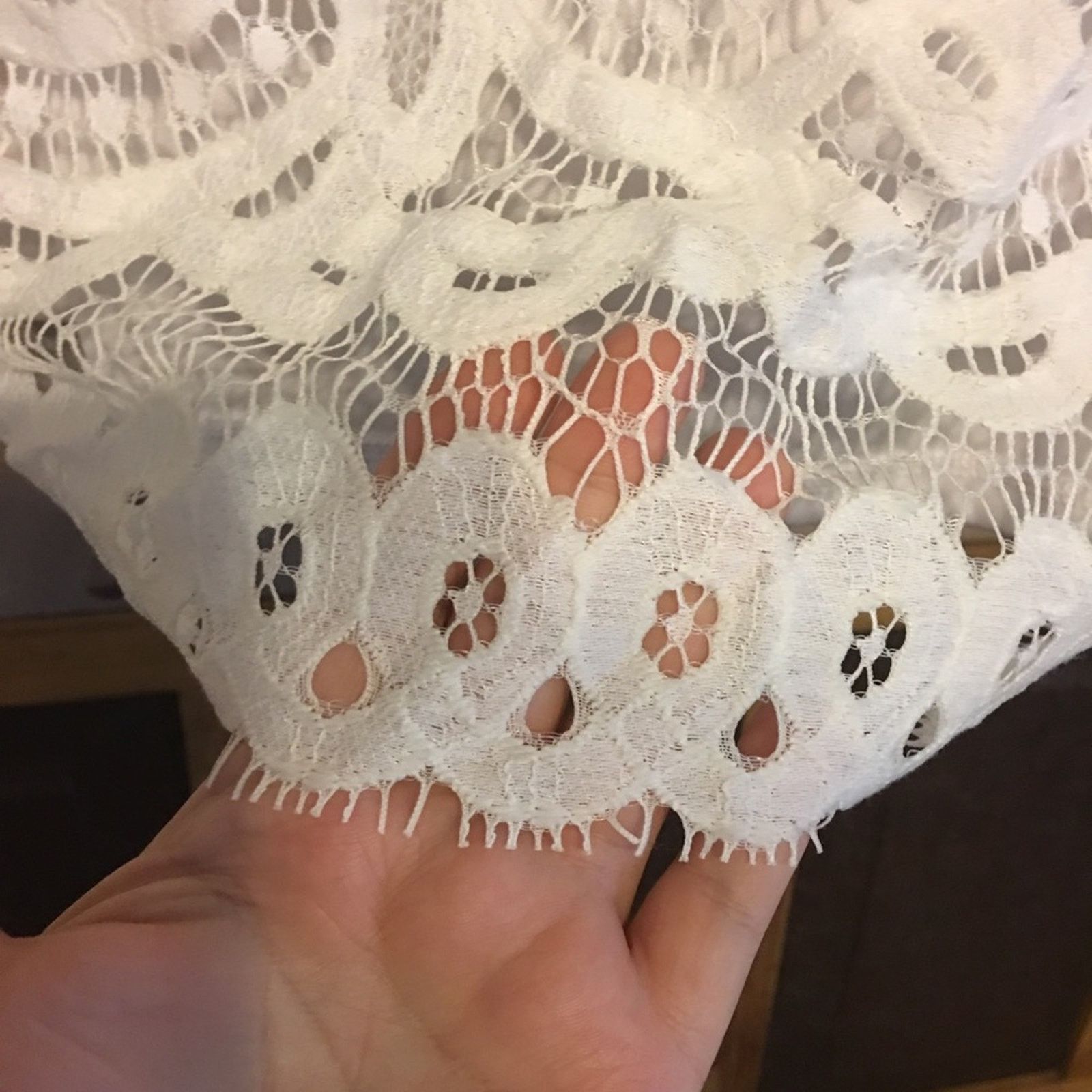 Other Rafaella short sleeve lined lace top M Size M / US 6-8 / IT 42-44 - 3 Thumbnail