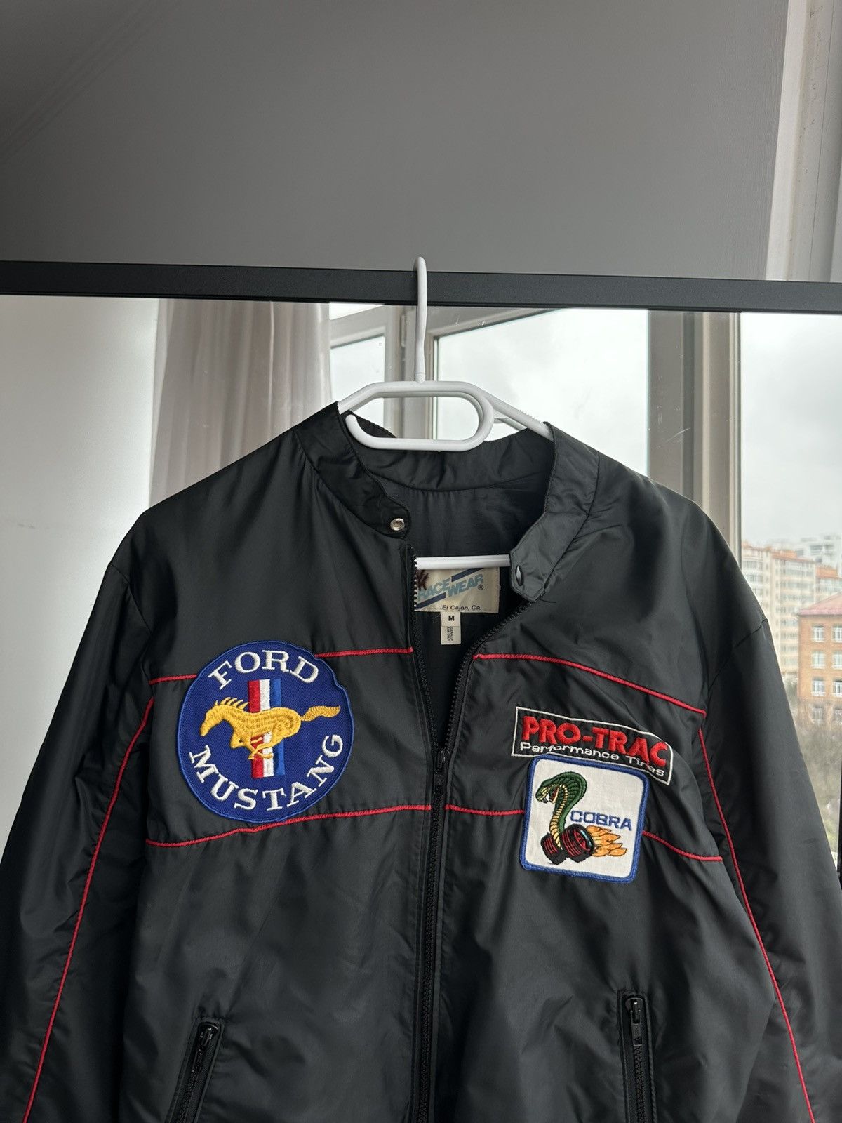 Ford Vintage Ford Mustang Racing Jacket by Racewear Cobra Shelby Size US M / EU 48-50 / 2 - 2 Thumbnail