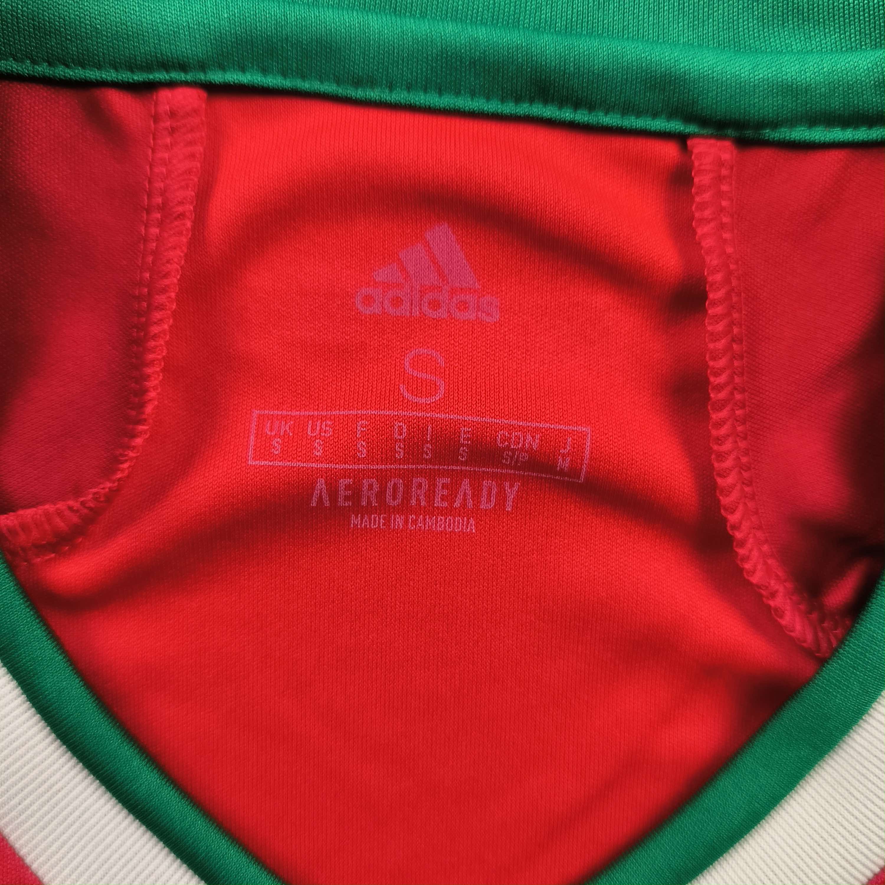 Adidas NEW Hungary 20-22 Adidas home (BNWT) football jersey size S Size US S / EU 44-46 / 1 - 4 Thumbnail