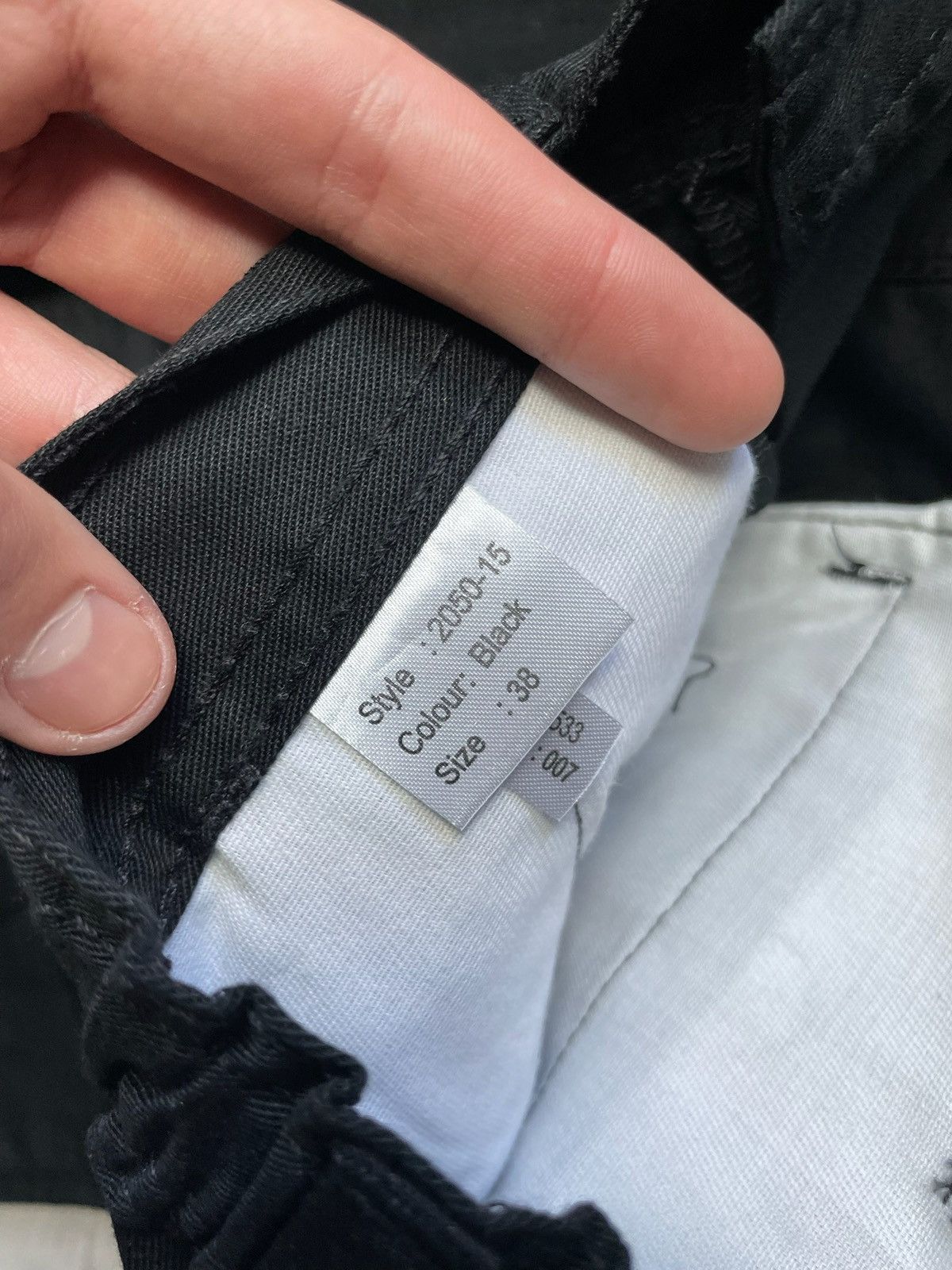 Mercedes-Benz × Vintage Vintage Mercedes Benz cargo shorts black pockets workwear 38 Size US 38 / EU 54 - 4 Thumbnail