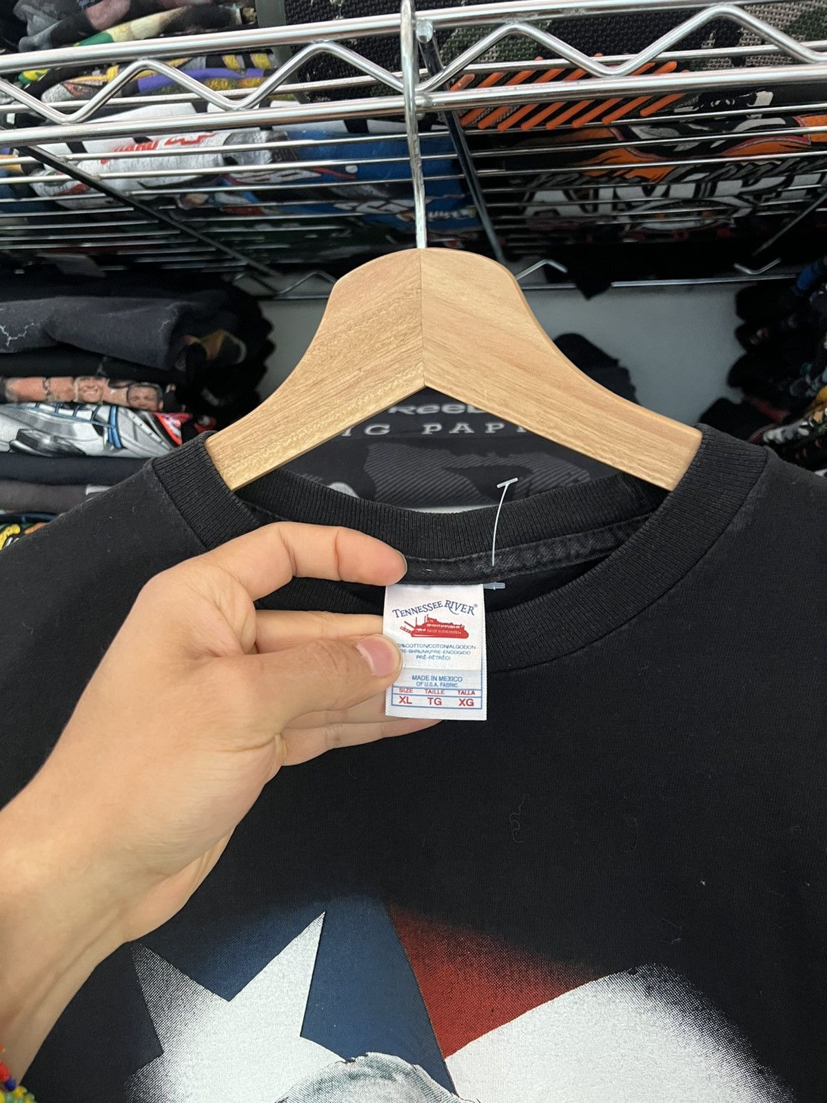 Harley Davidson 2000s The Legend Lives American Eagle USA Flag Tee Size US XL / EU 56 / 4 - 3 Thumbnail