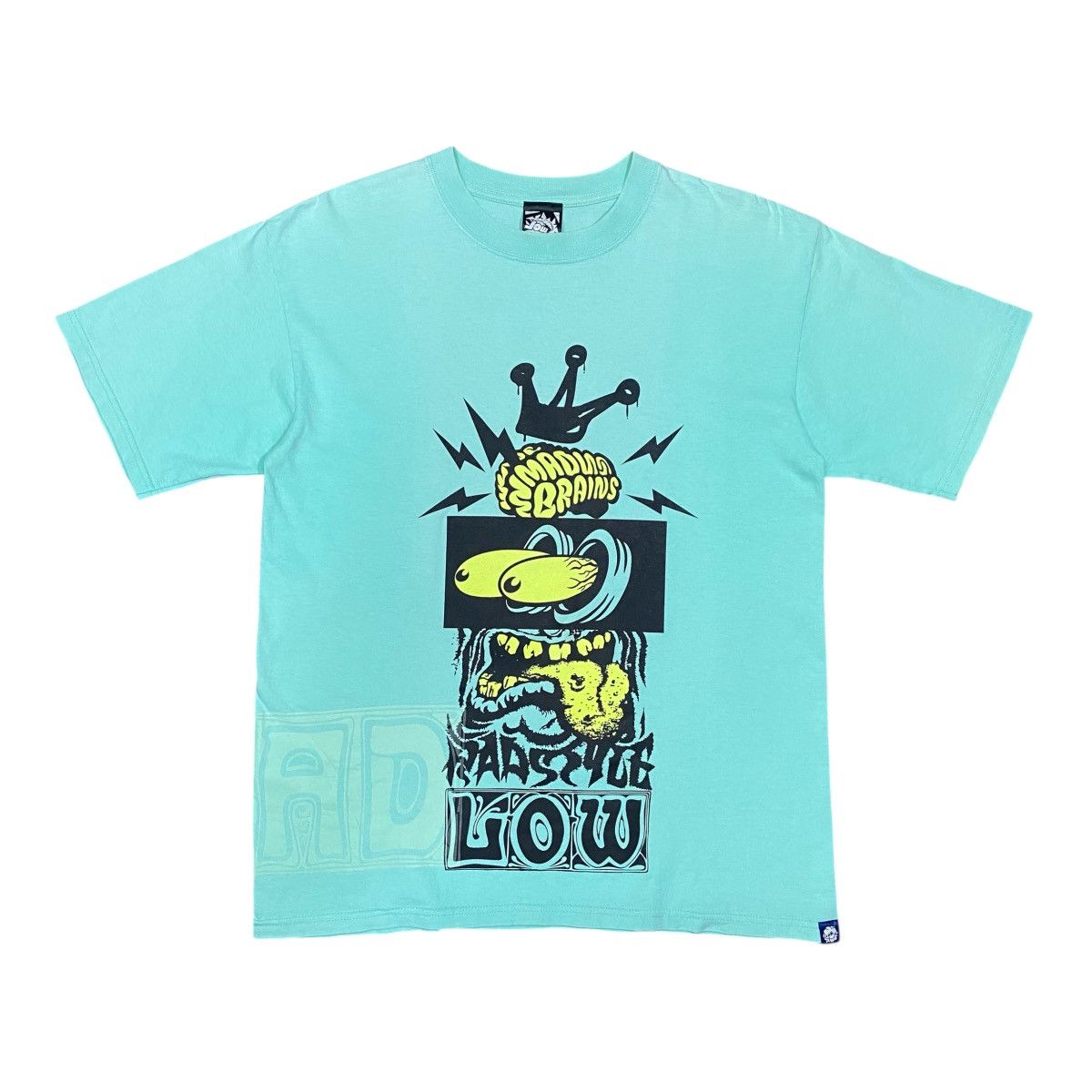Vintage Vintage Jow Skateboard Mad Brains Skate T Shirt Size US M / EU 48-50 / 2 - 1 Thumbnail