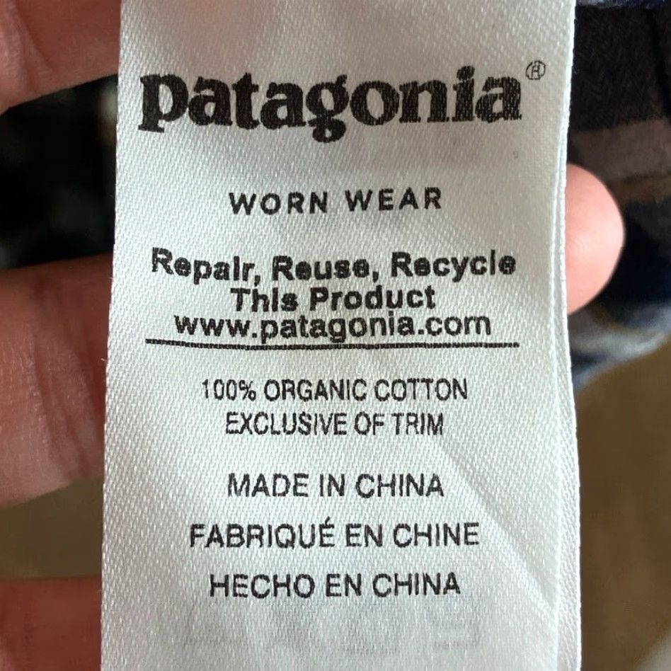 Patagonia Patagonia Shirt Plaid Multi Tartan Organic Cotton Button-Down XL Mens Blue Flannel Casual Workwear Size US XL / EU 56 / 4 - 7 Thumbnail