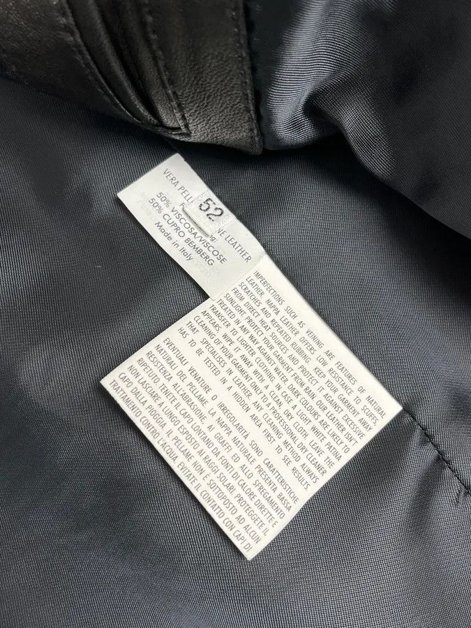 Yves Saint Laurent 2000s Yves Saint Laurent Black Leather Premium Jacket Size US M / EU 48-50 / 2 - 11 Thumbnail