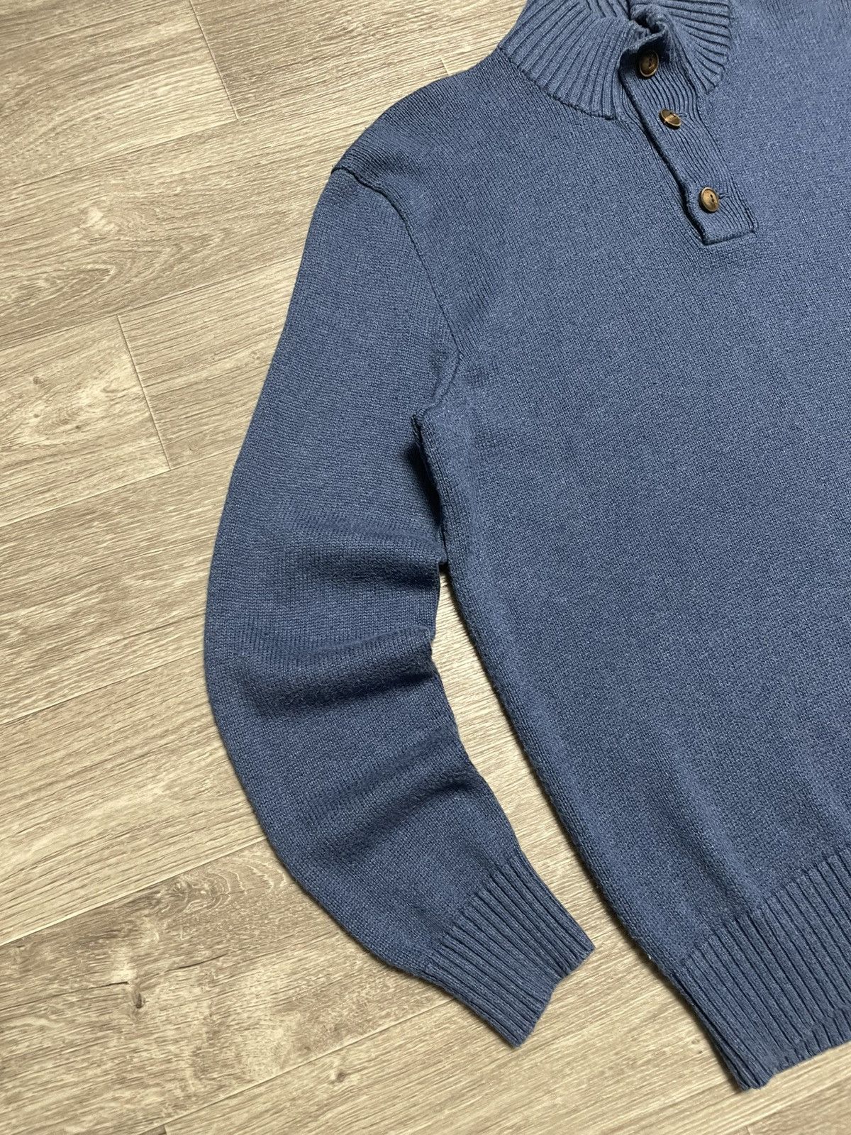 Polo Ralph Lauren Polo Ralph Lauren Half Button Knit Wool Sweater Pullover Size US L / EU 52-54 / 3 - 4 Thumbnail