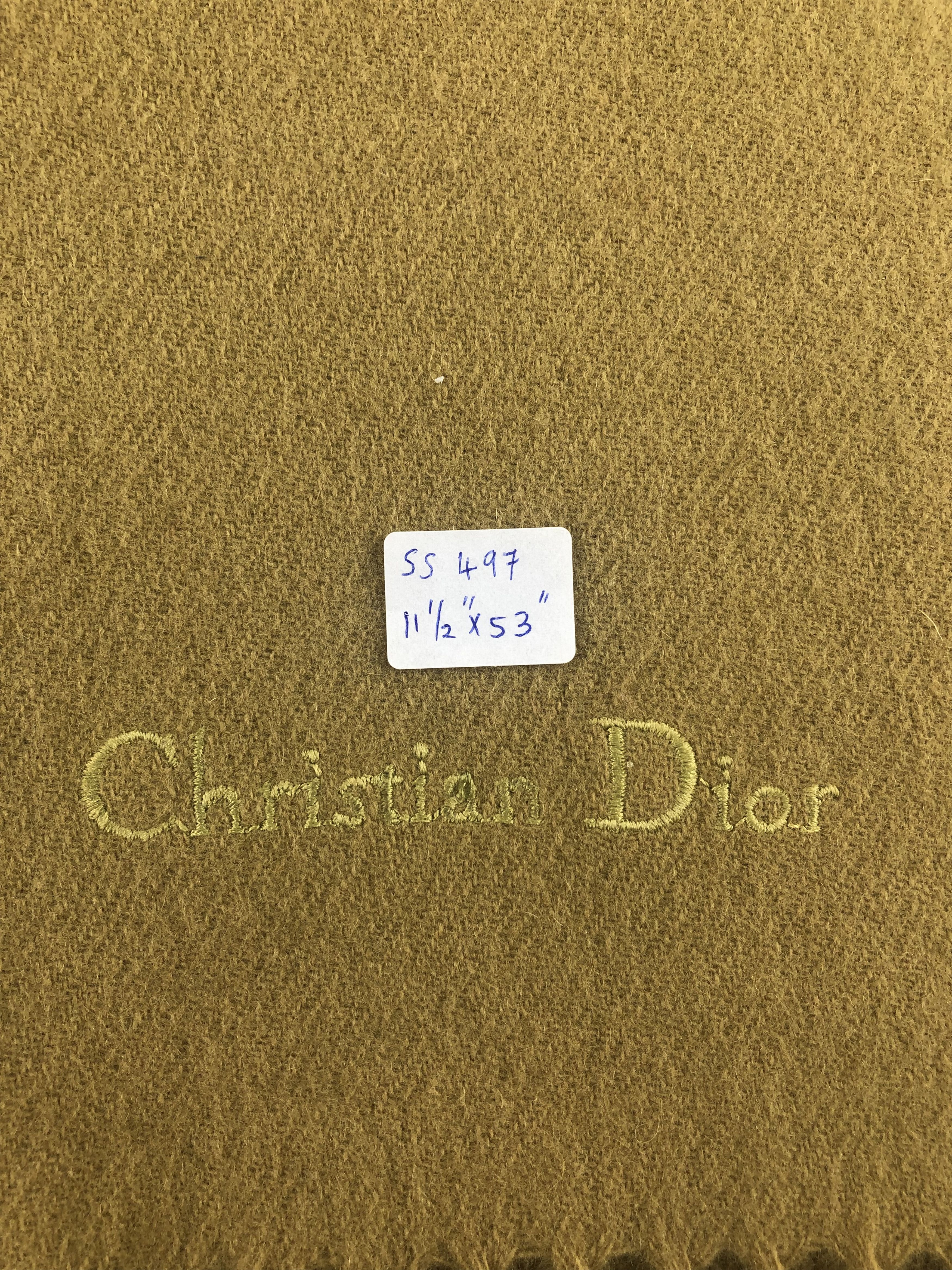 Vintage Vintage Christian Dior Scarf / Muffler / Neckwear Size ONE SIZE - 4 Thumbnail