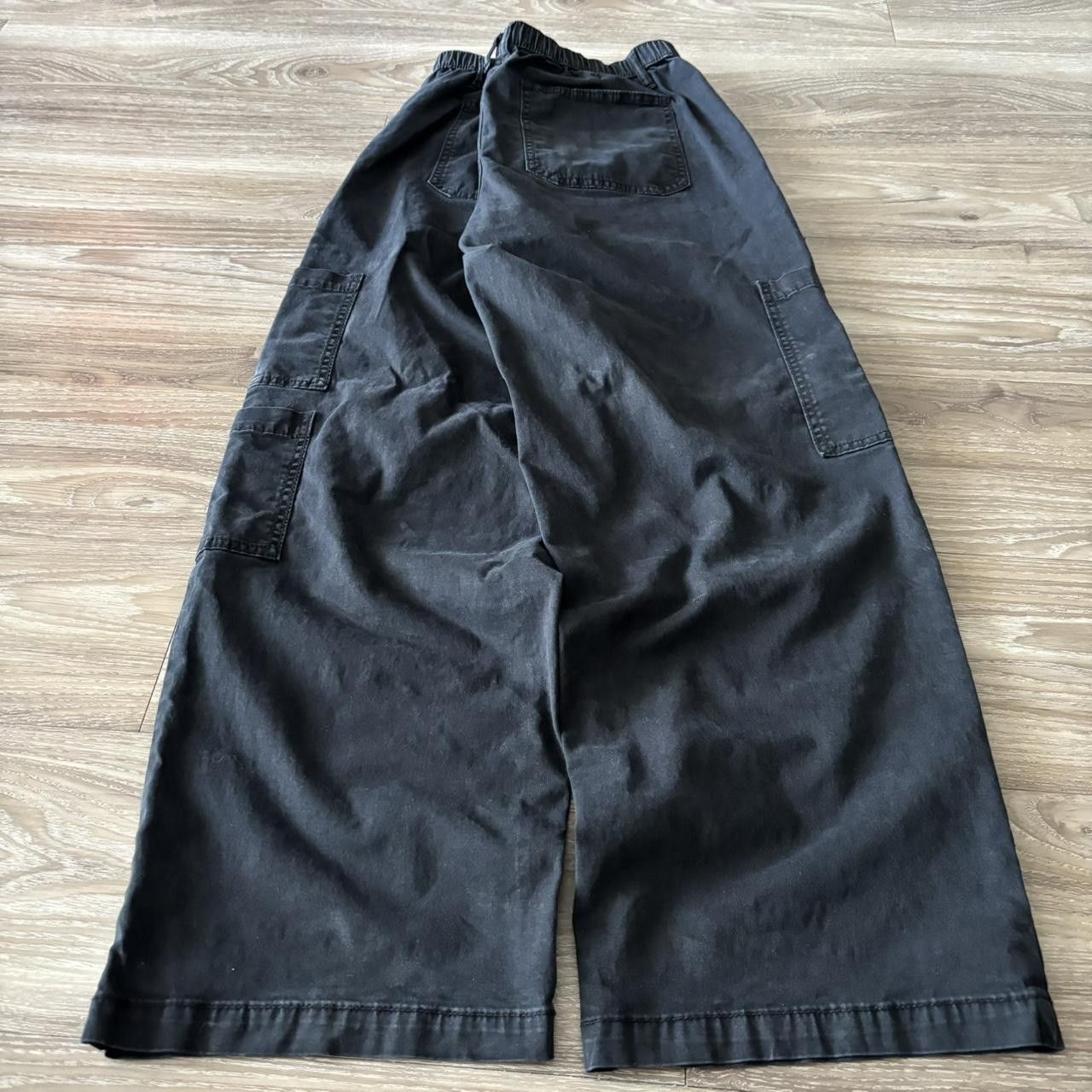 Vintage Crazy Vintage Y2K/2000s Baggy Black Skater Style Cargo Pants! 32x29 Size US 32 / EU 48 - 4 Thumbnail