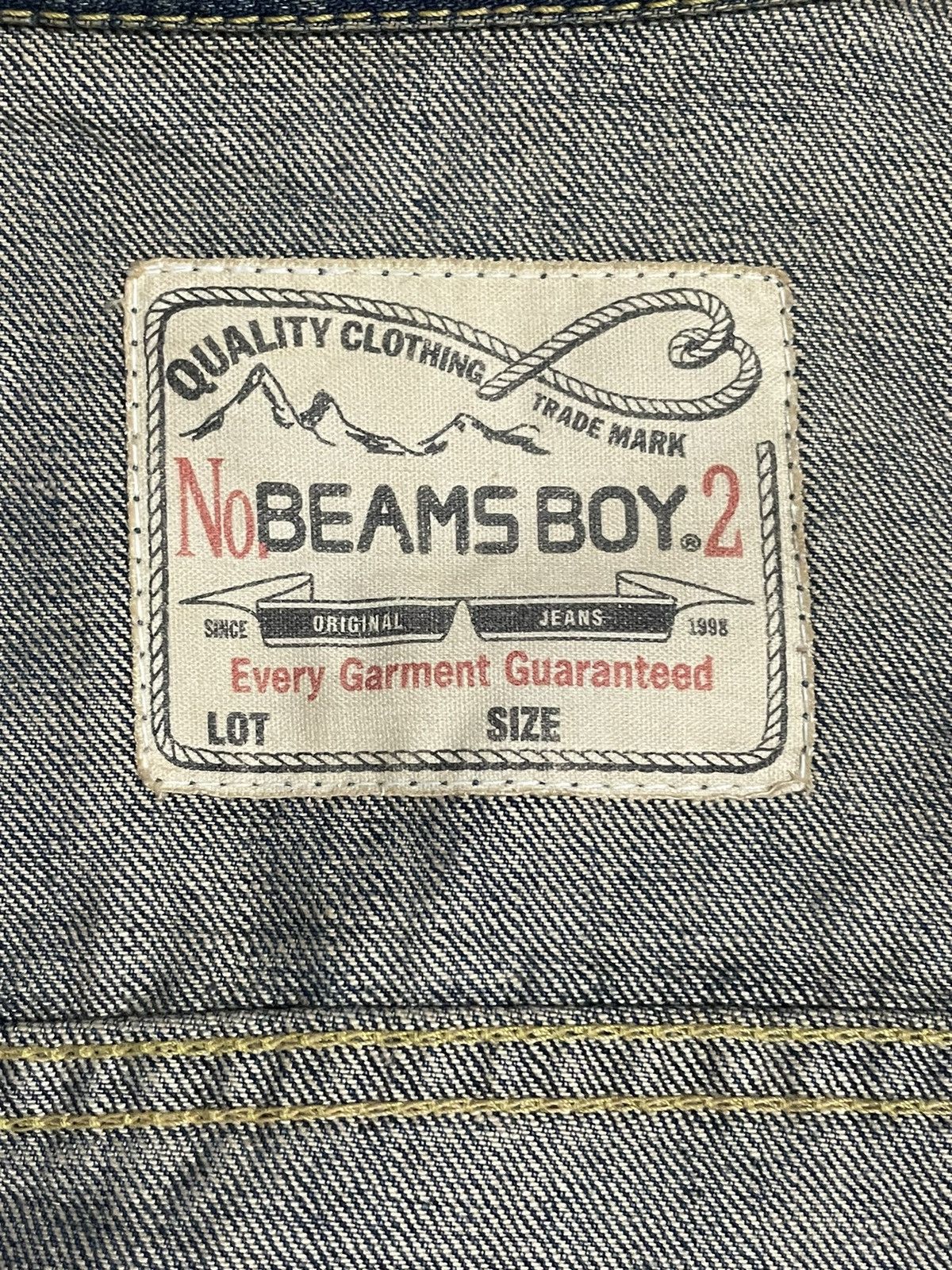 Beams Japan Beams Boy Type 1 Denim Tteokbokki Jacket Size US S / EU 44-46 / 1 - 15 Thumbnail